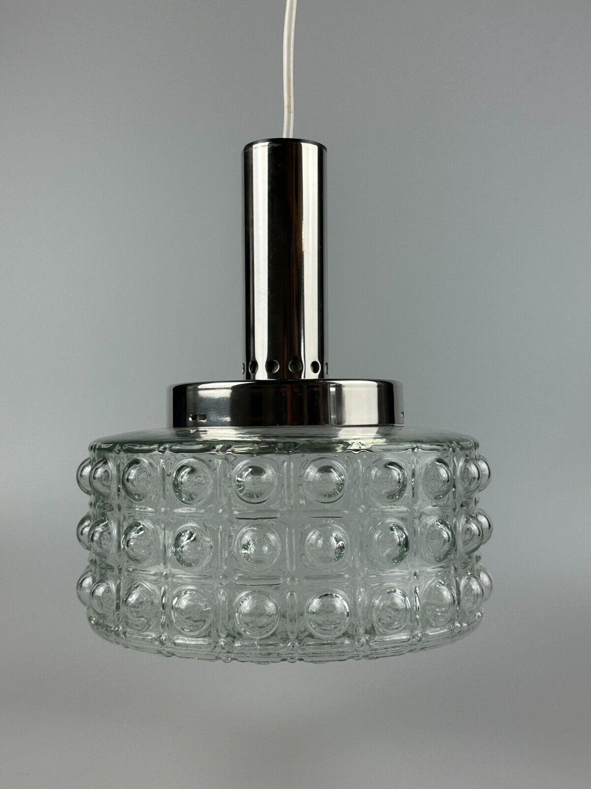 Tedesco Lampada a sospensione anni '60-'70 NO AGE lampada da soffitto a bolla in vetro cromato design Space/One in vendita
