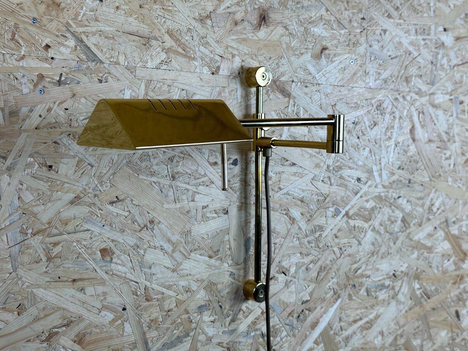 60s 70s wall lamp articulated lamp brass Relco Made in Italy Design 1