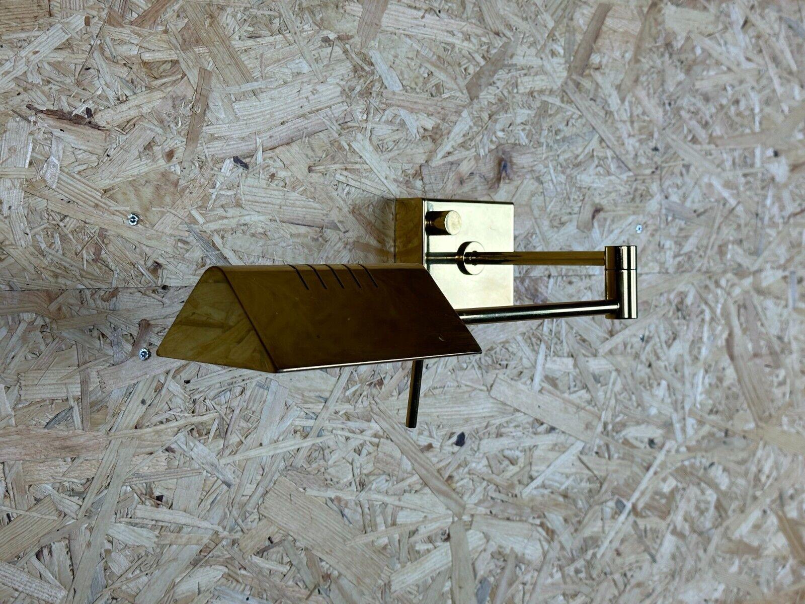 60s 70s wall lamp articulated lamp brass Relco Made in Italy Design For Sale 2
