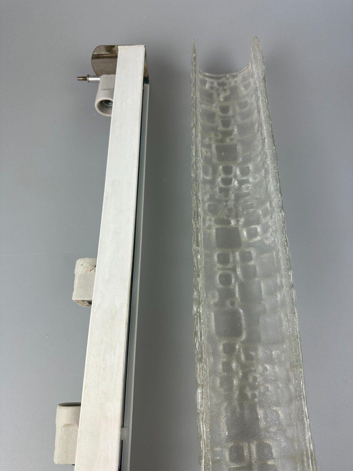 60s 70s wall lamp Hofmeister Leuchten Germany Wall Sconce Ice Glass For Sale 15