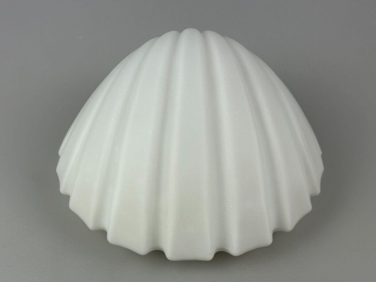 60s 70s wall lamp shell Glashütte Limburg Germany Space Age design For Sale 5