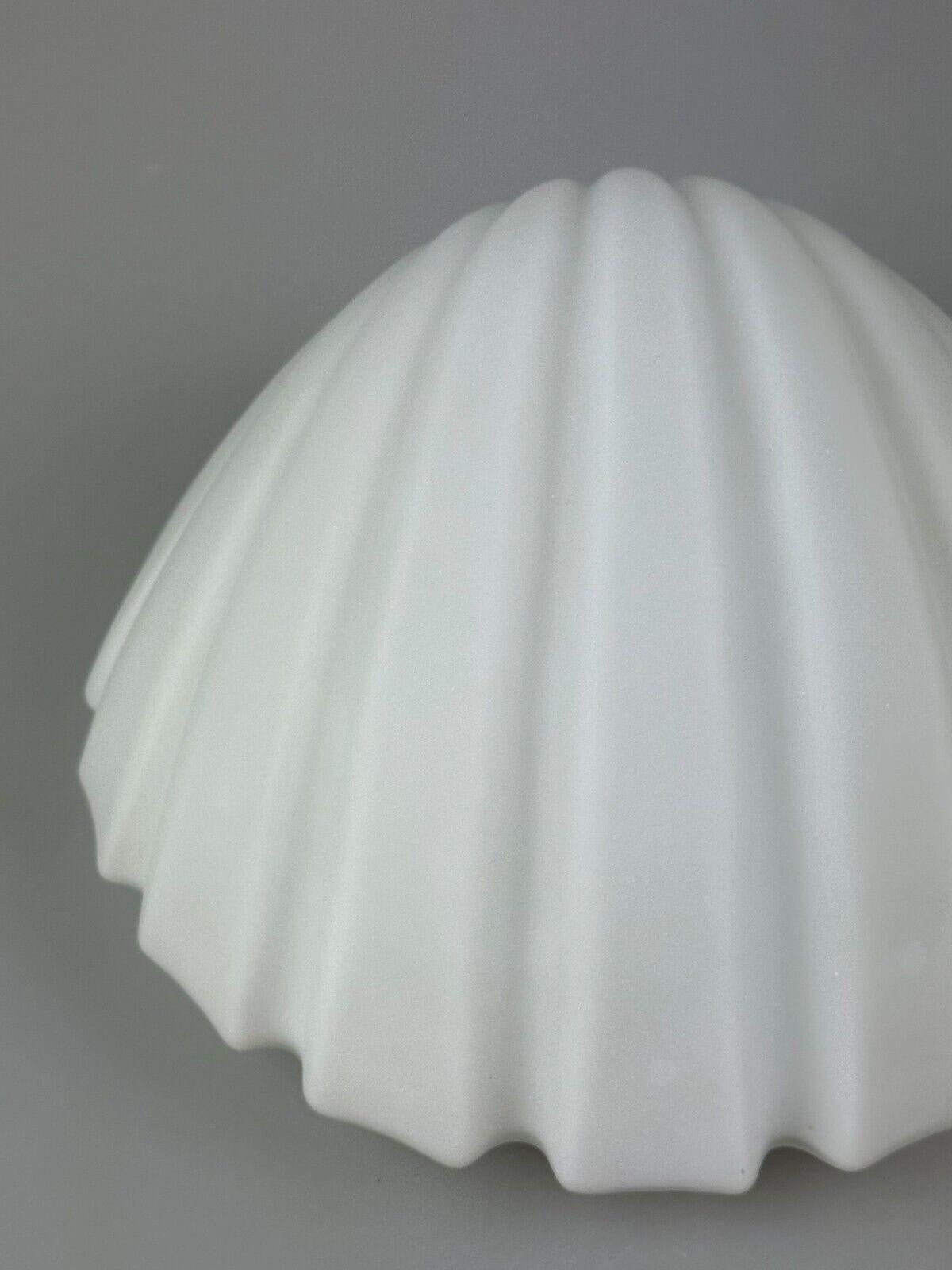 60s 70s wall lamp shell Glashütte Limburg Germany Space Age design For Sale 6