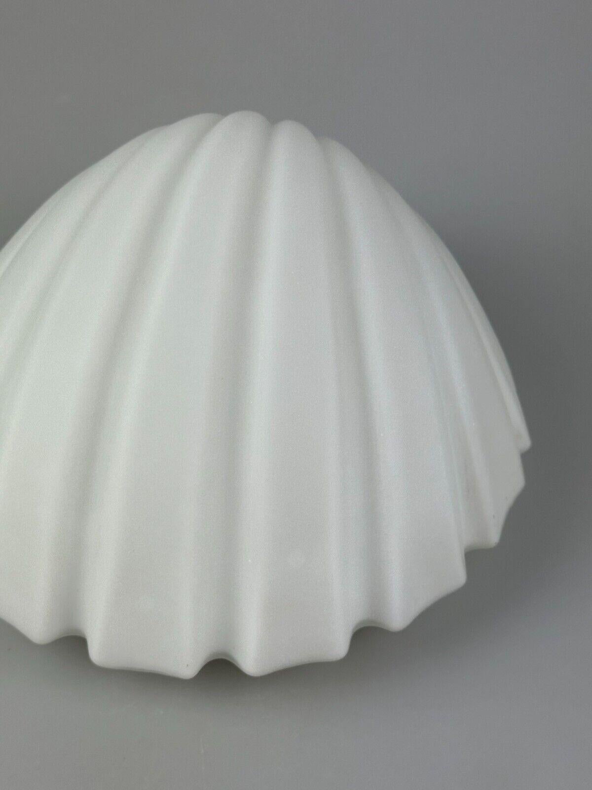 60s 70s wall lamp shell Glashütte Limburg Germany Space Age design For Sale 7