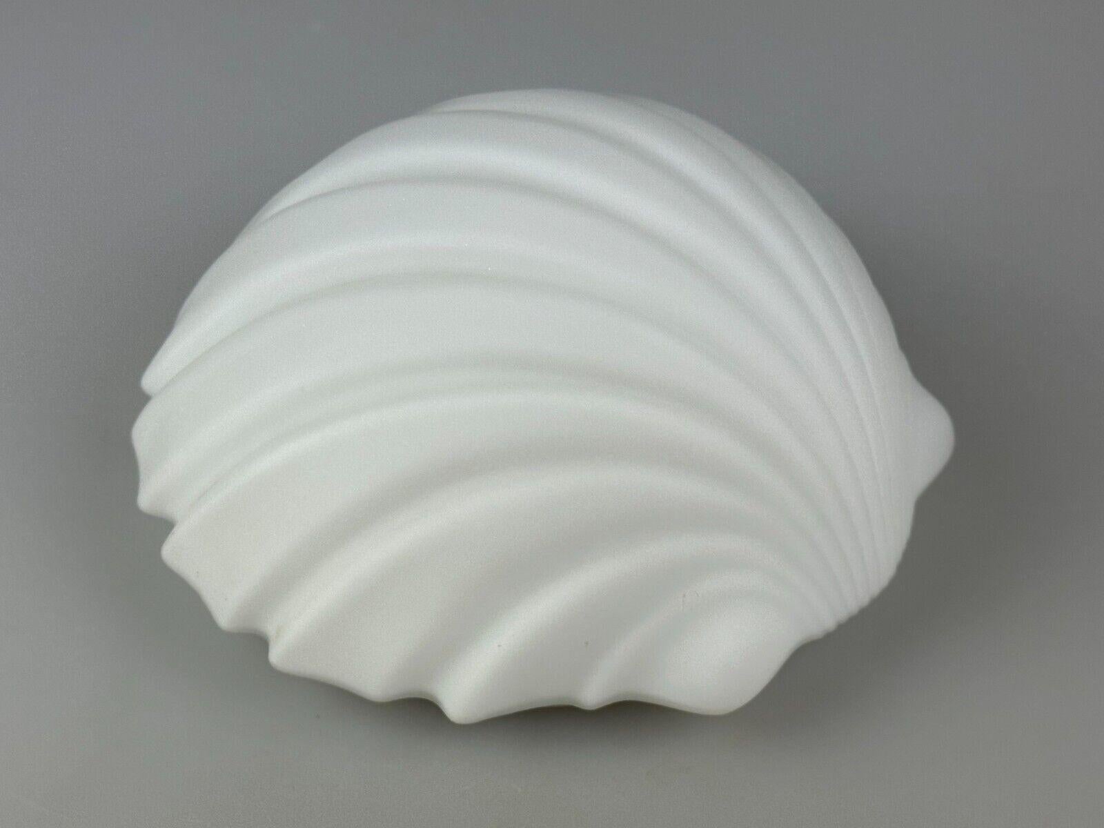 60s 70s wall lamp shell Glashütte Limburg Germany Space Age design For Sale 9