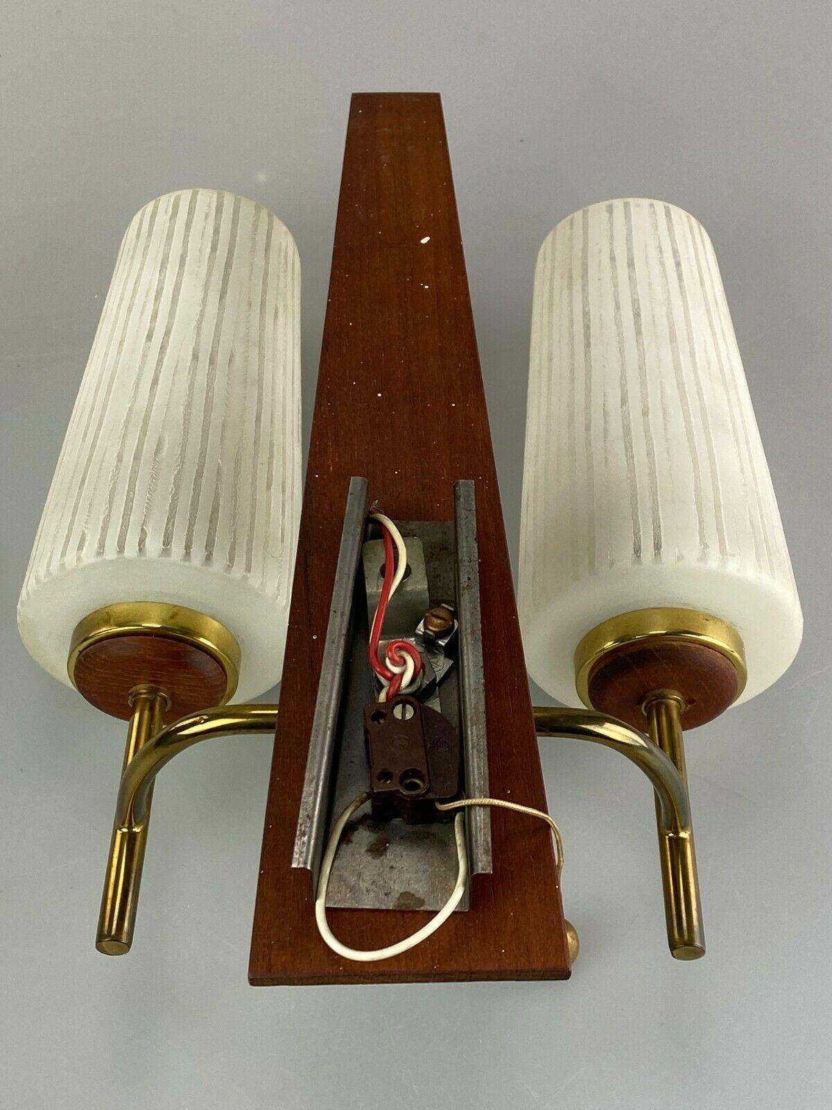 60s 70s Wall Light Wall Lamp Wall Sconce Teak Design 60s 70s 1