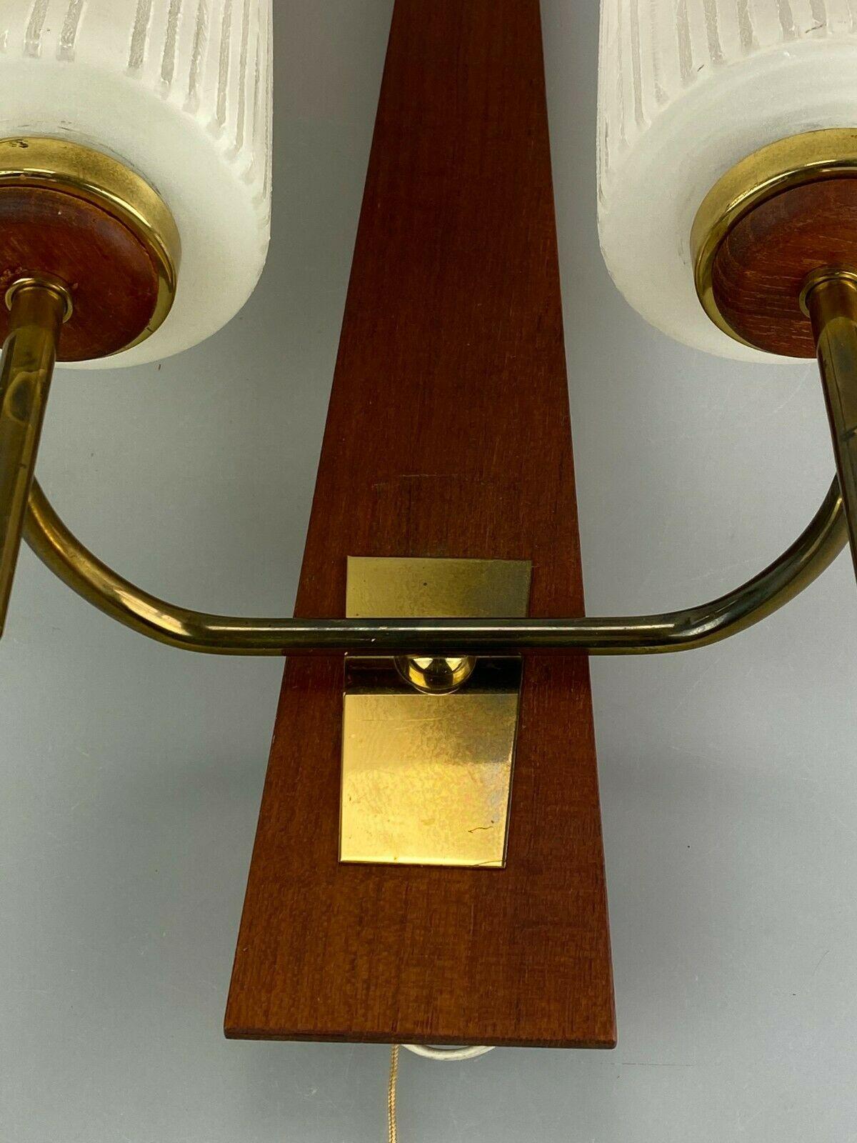 Late 20th Century 60s 70s Wall Light Wall Lamp Wall Sconce Teak Design 60s 70s