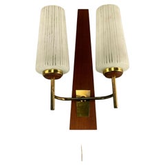 60s 70s Wall Light Wall Lamp Wall Sconce Teak Design 60s 70s