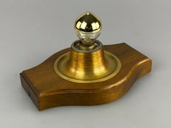 60s 70s Wall Scone Wall Lamp Wood Brass Design