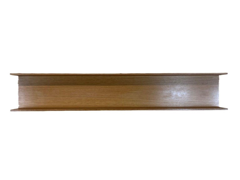 60s 70s wall shelf shelf oak Oak Walter Wirz for Wilhelm Renz Design

Object: shelf

Manufacturer: Wilhelm Renz

Condition: good - vintage

Age: around 1960-1970

Dimensions:

Width = 150cm
Depth = 19cm
Height = 26cm

Other