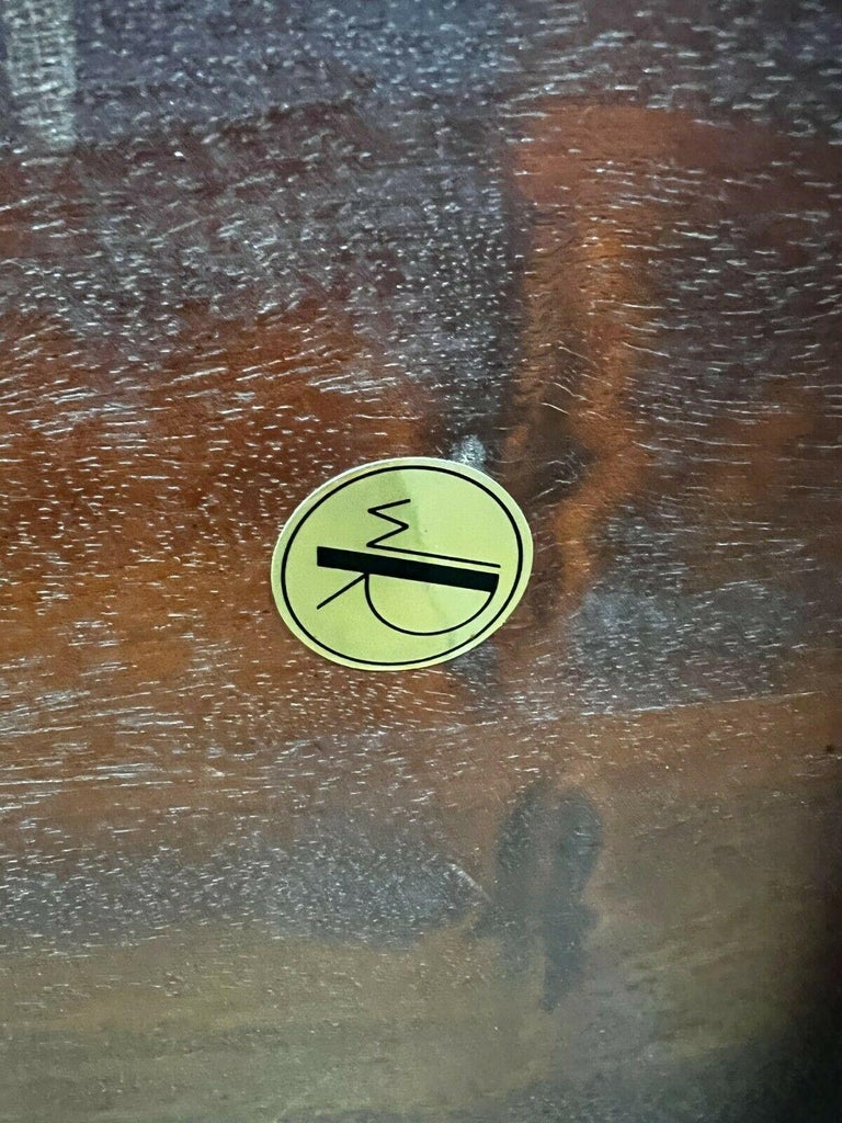 60s 70s Walnut Dining Table Wilhelm Renz Dining Table Folding Table For ...