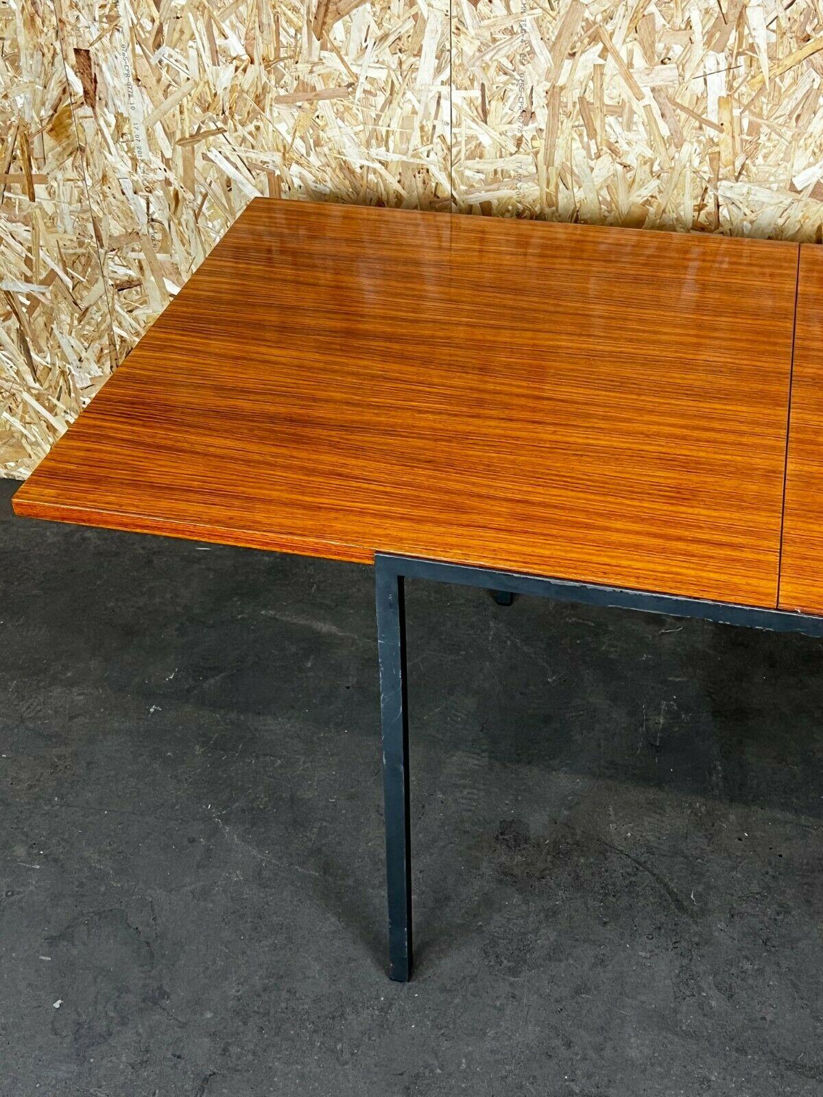 60s 70s Walnut Dining Table Wilhelm Renz Dining Table Folding Table For Sale 2