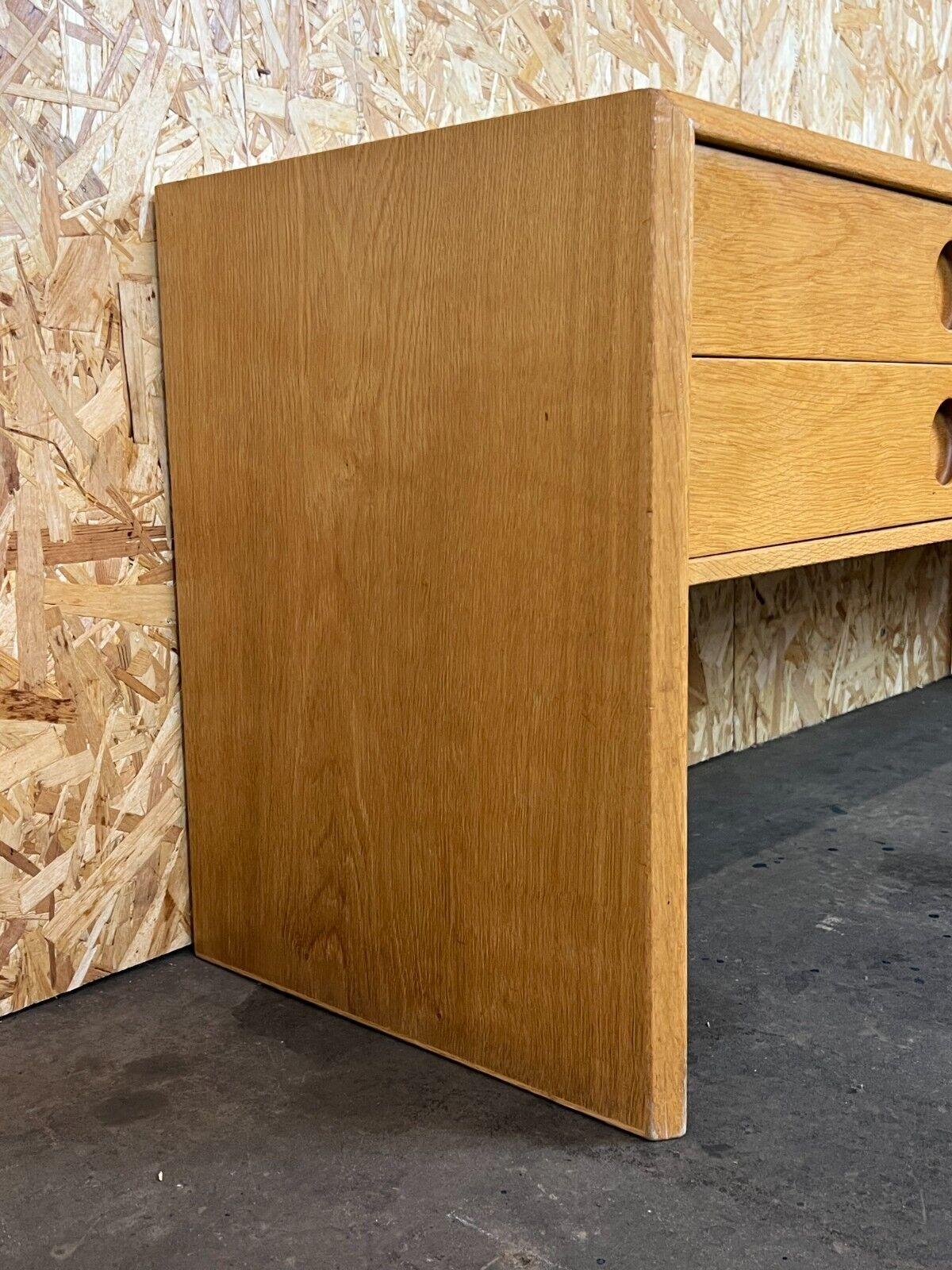 Late 20th Century 60s 70s Wardrobe Sideboard Cabinet Oak VM Vildbjerg Danish Design For Sale