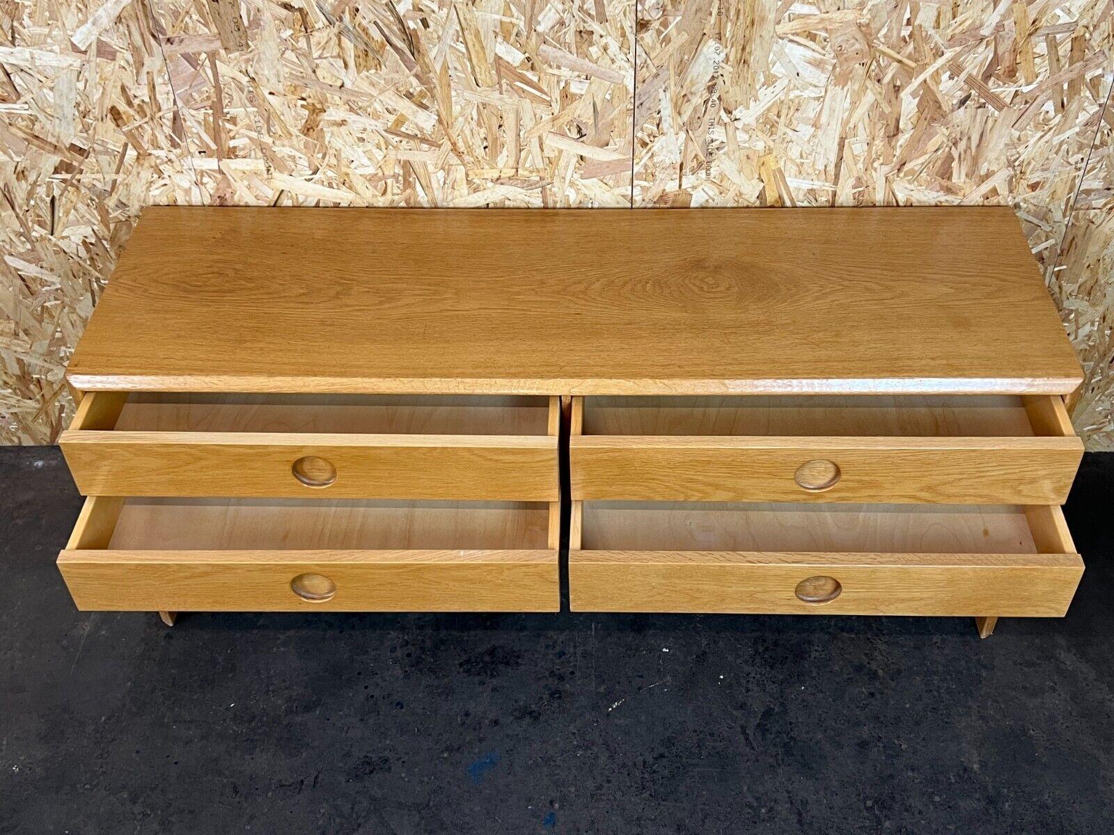 60s 70s Wardrobe Sideboard Cabinet Oak VM Vildbjerg Danish Design For Sale 2