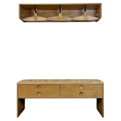 Retro 60s 70s Wardrobe Sideboard Cabinet Oak VM Vildbjerg Danish Design
