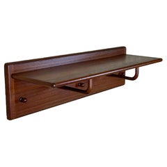60s 70s wardrobe wall wardrobe teak by Vildbjerg Møbelfabrik Denmark