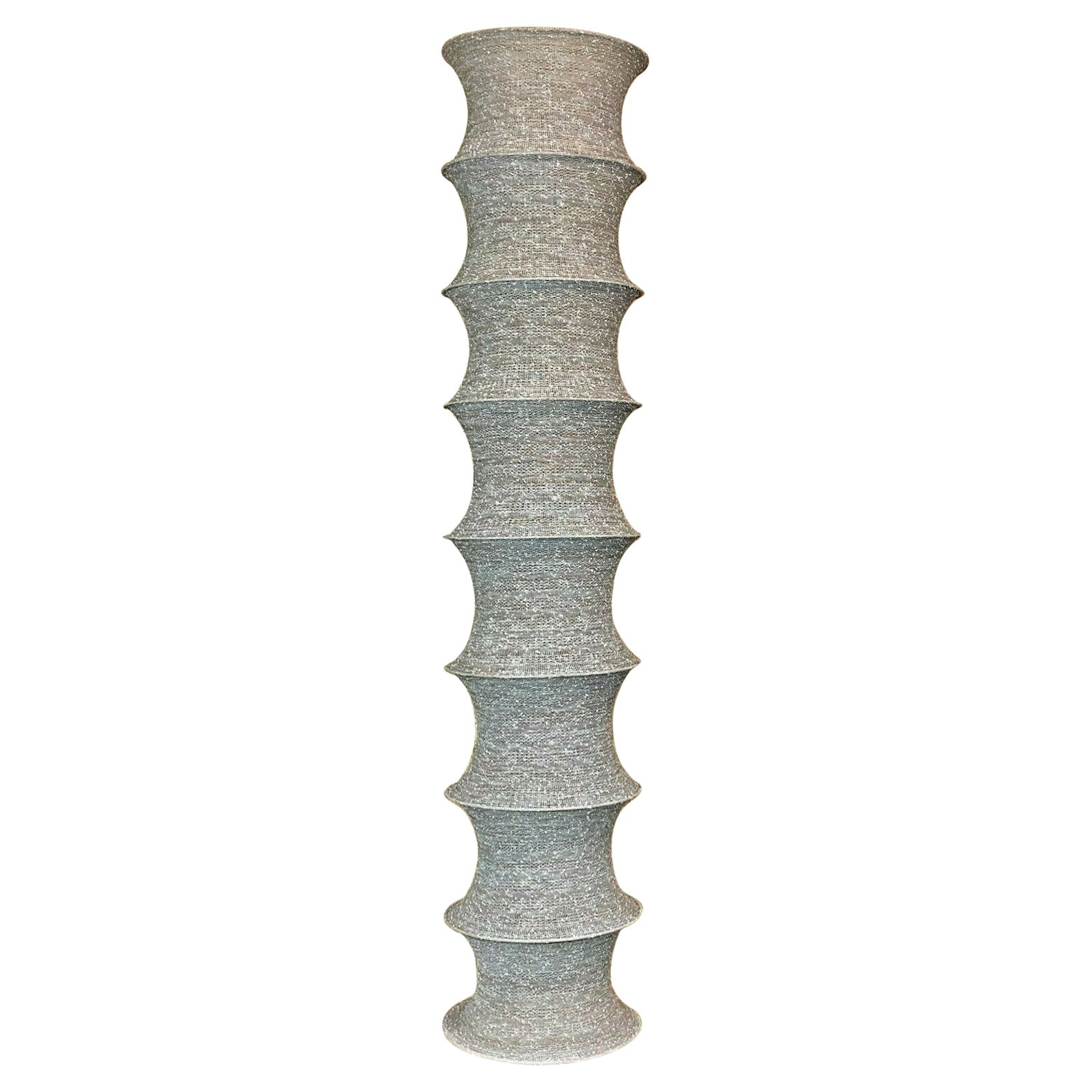 60s 70s XXL Lamp Light Pendant Lamp Hose Lamp Fabric Fabric For Sale