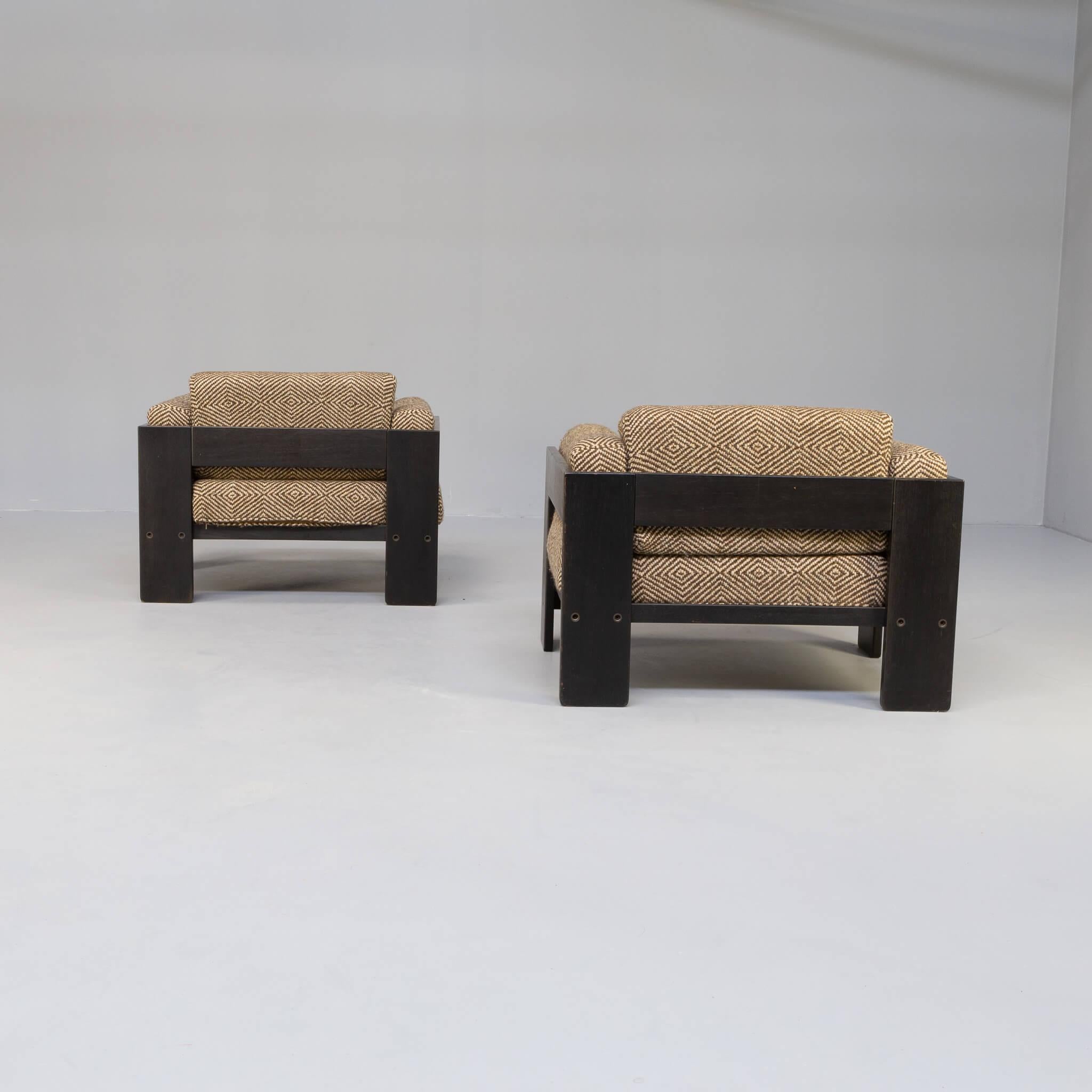 Ash 60s Afra & Tobia Scarpa ‘Bastiano’ Fauteuil for Gavina Set / 2 For Sale