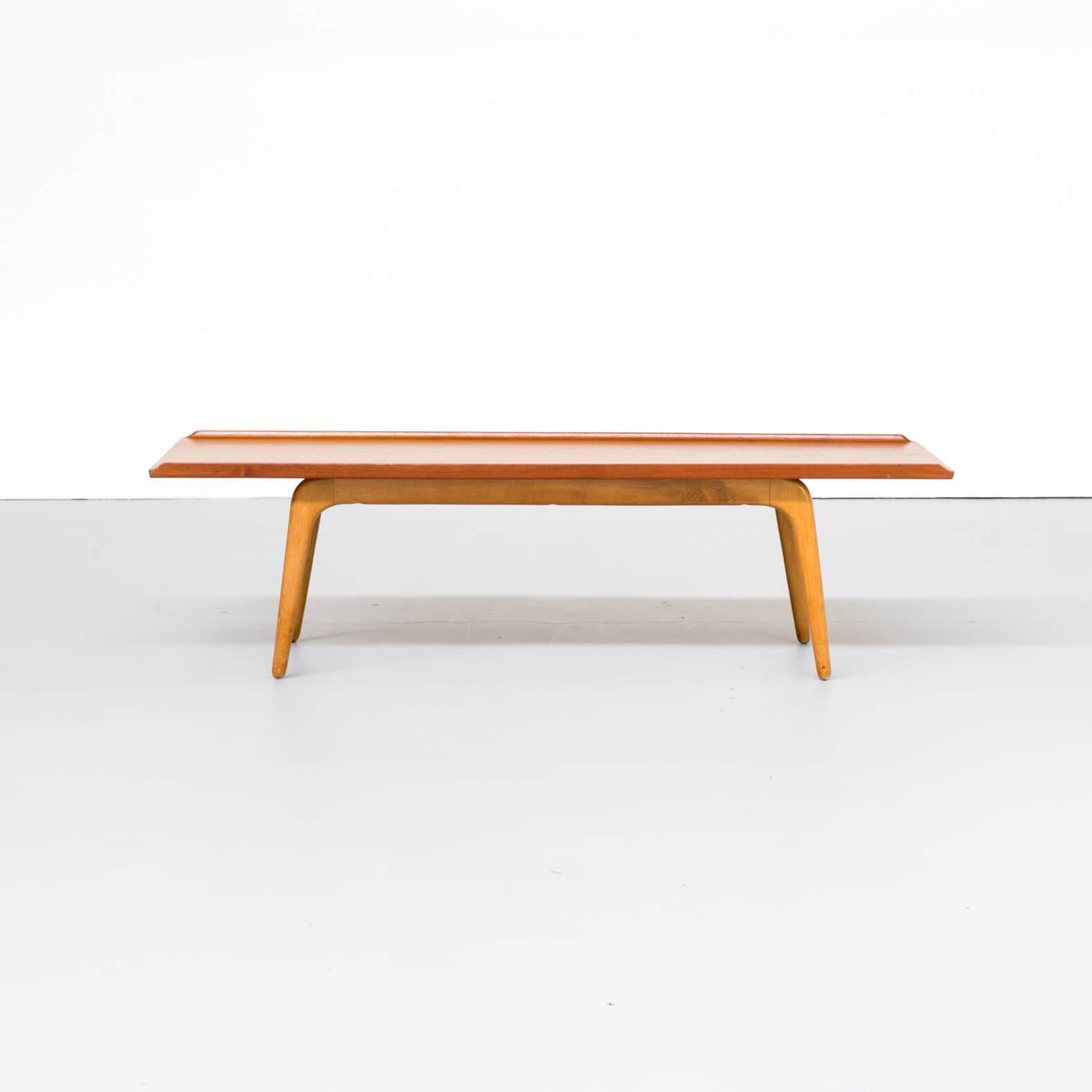 Danish designer-cabinetmaker Aksel Bender Madsen (1916-2000) created a number of classic midcentury designs in the late 1940s, 1950s, and 1960s, often working jointly with his business partner and friend Ejner Larsen (1917-1987).
This well known