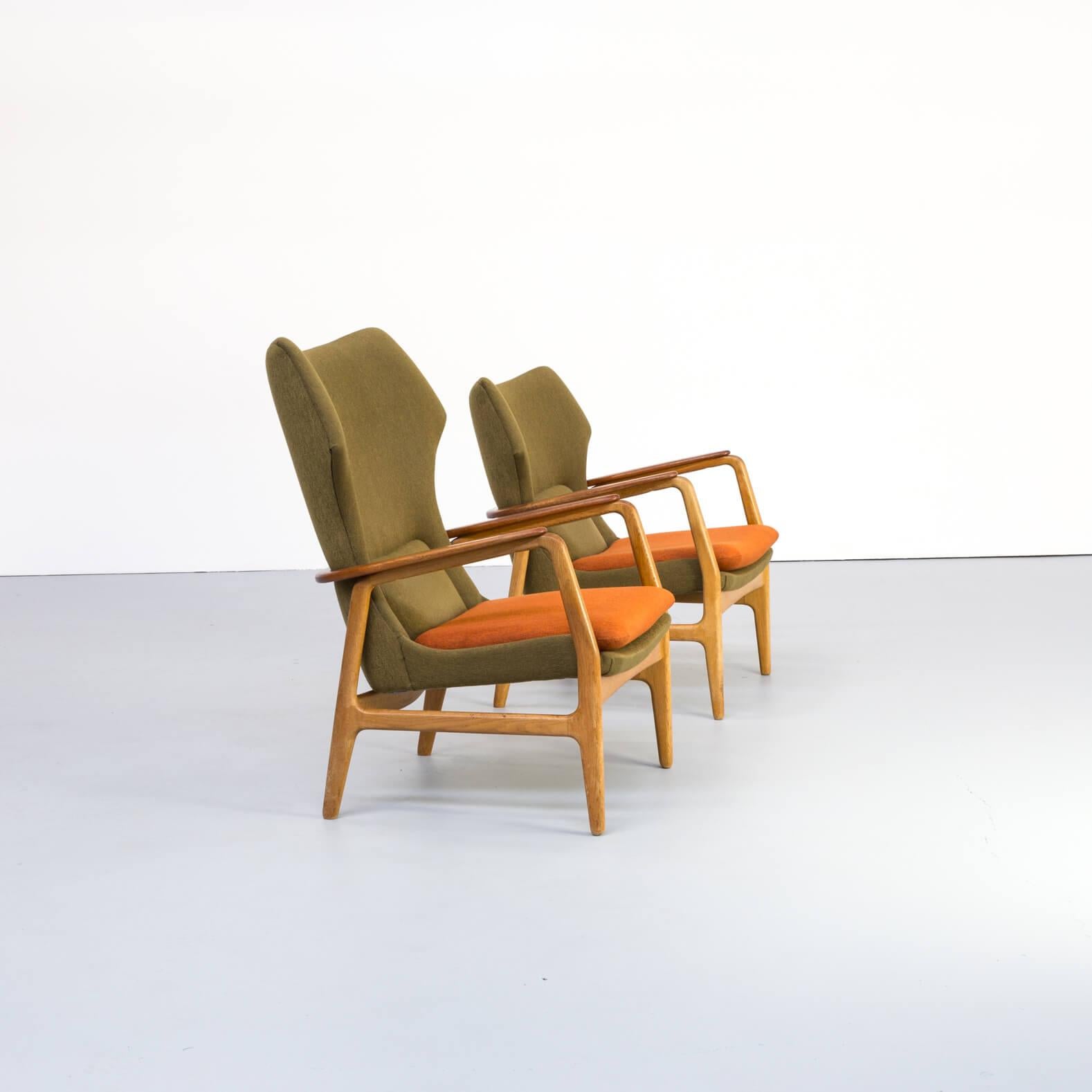 Dutch 1960s Aksel Bender Madsen ‘Karen & Edith’ Fauteuil for Bovenkamp Set/2