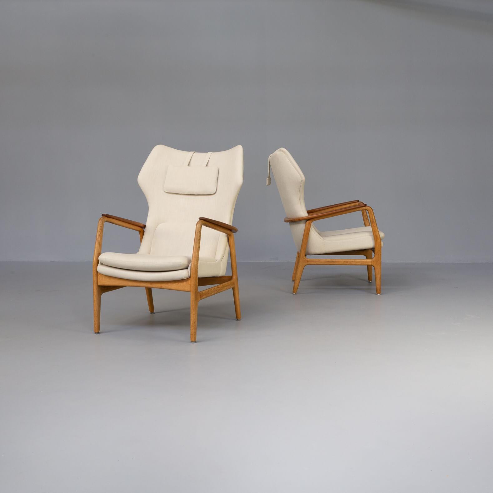 Aksel Bender Madsen introduced a clear Danish aesthetic to the Dutch brand Bovenkamp in the 1950s and 1960s, who also worked with Arne Vodder. Bender Madsen designs for Bovenkamp feature many models of easy chairs and armchairs, including the