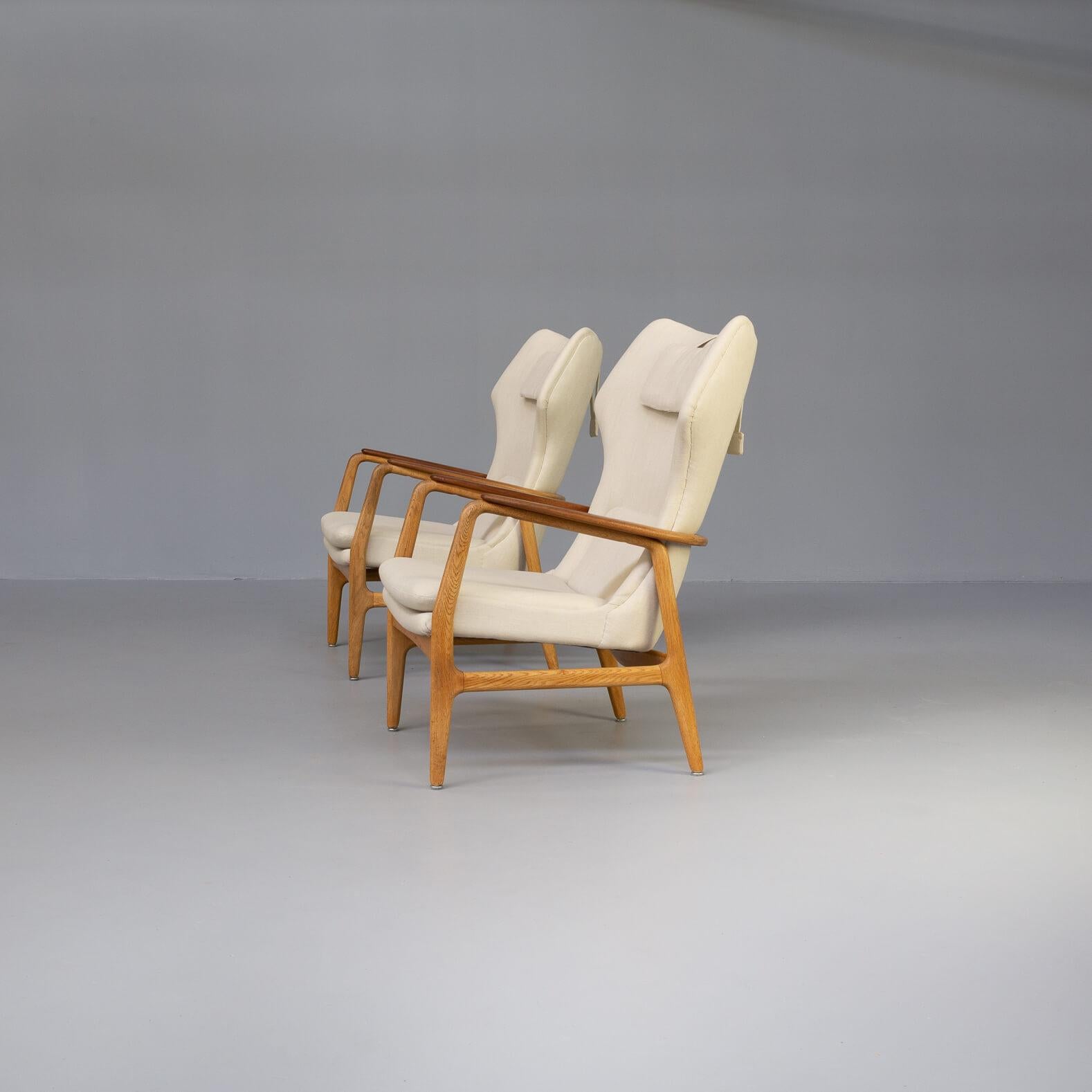 Mid-Century Modern 60s Aksel Bender Madsen ‘Karen’ Fauteuil for Bovenkamp Set/2 For Sale