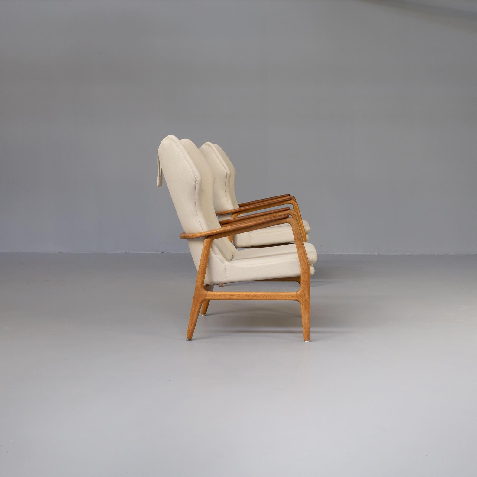 20th Century 60s Aksel Bender Madsen ‘Karen’ Fauteuil for Bovenkamp Set/2 For Sale