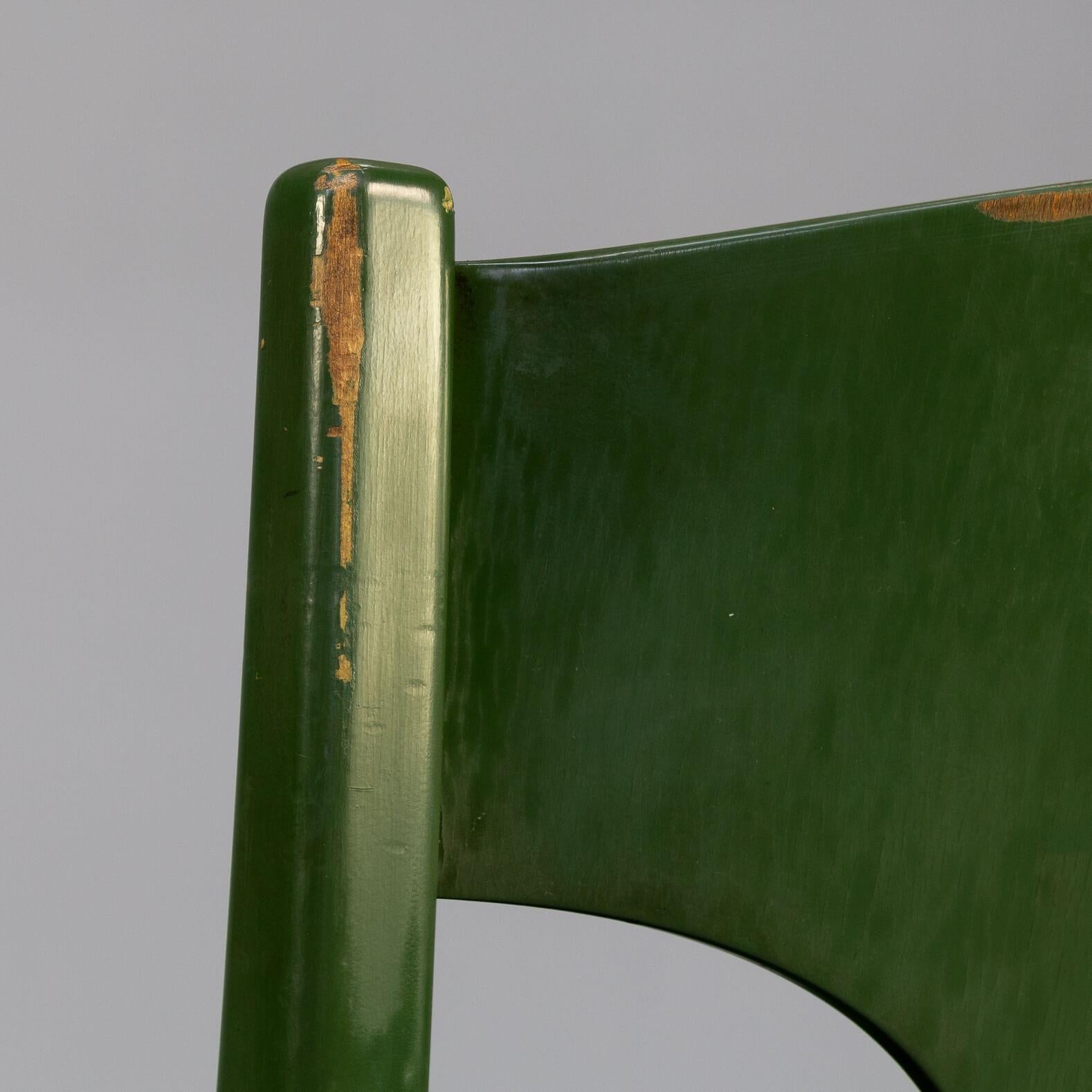 60s Augusto Savini ‘Savini’ Chairs for Pozzi Set/3 For Sale 7