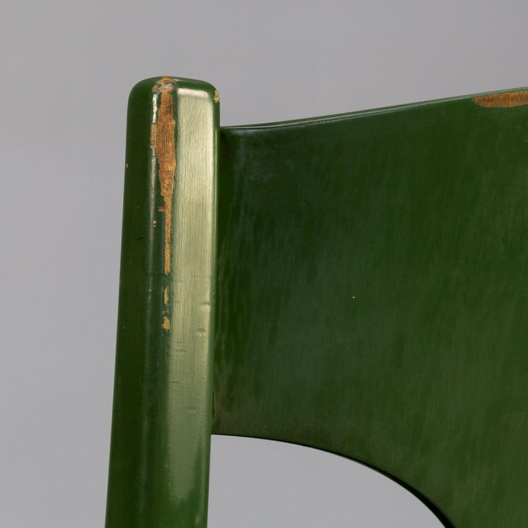 60s Augusto Savini ‘Savini’ Chairs for Pozzi Set/3 7