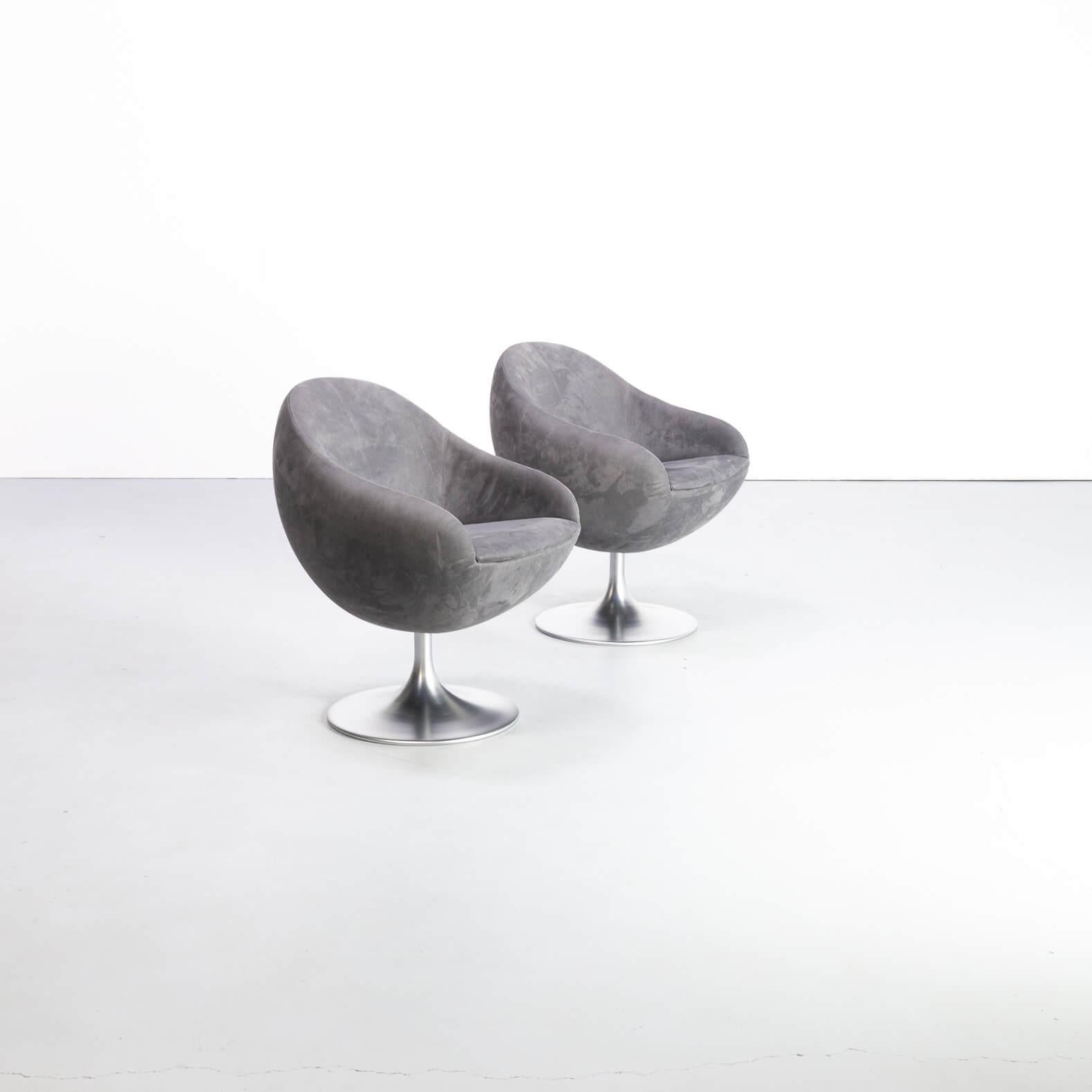 1960s B. Johanson ‘Comet Cosmos’ Swivel Chair for Johanson Design Set of 2 In Good Condition For Sale In Amstelveen, Noord