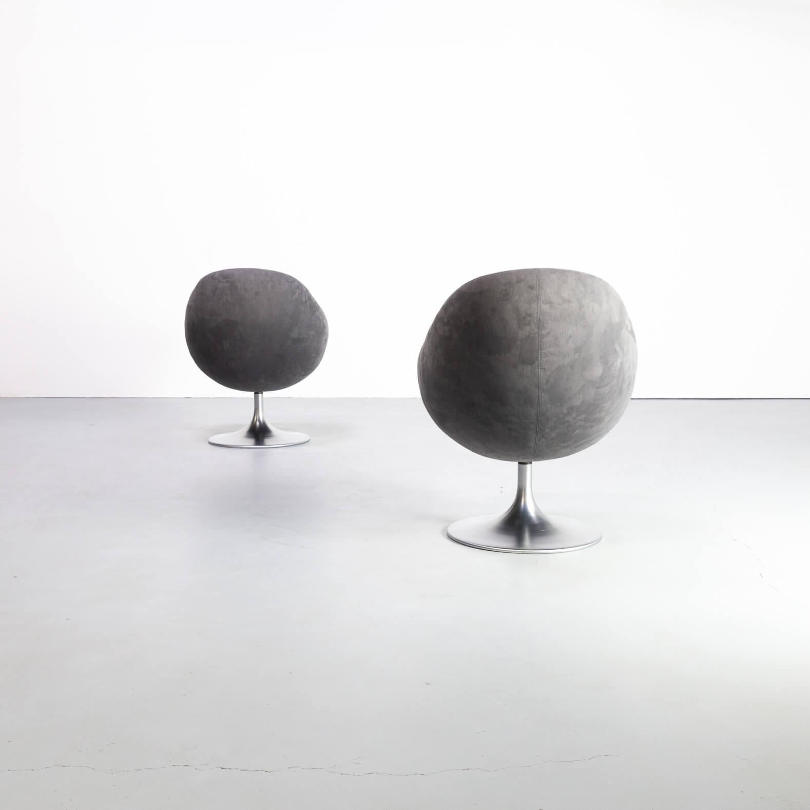 1960s B. Johanson ‘Comet Cosmos’ Swivel Chair for Johanson Design Set of 2 For Sale 1