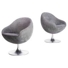 1960s B. Johanson ‘Comet Cosmos’ Swivel Chair for Johanson Design Set of 2