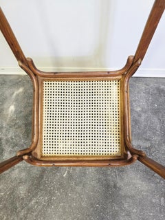 Poltrona in bengala anni '60 con bastone