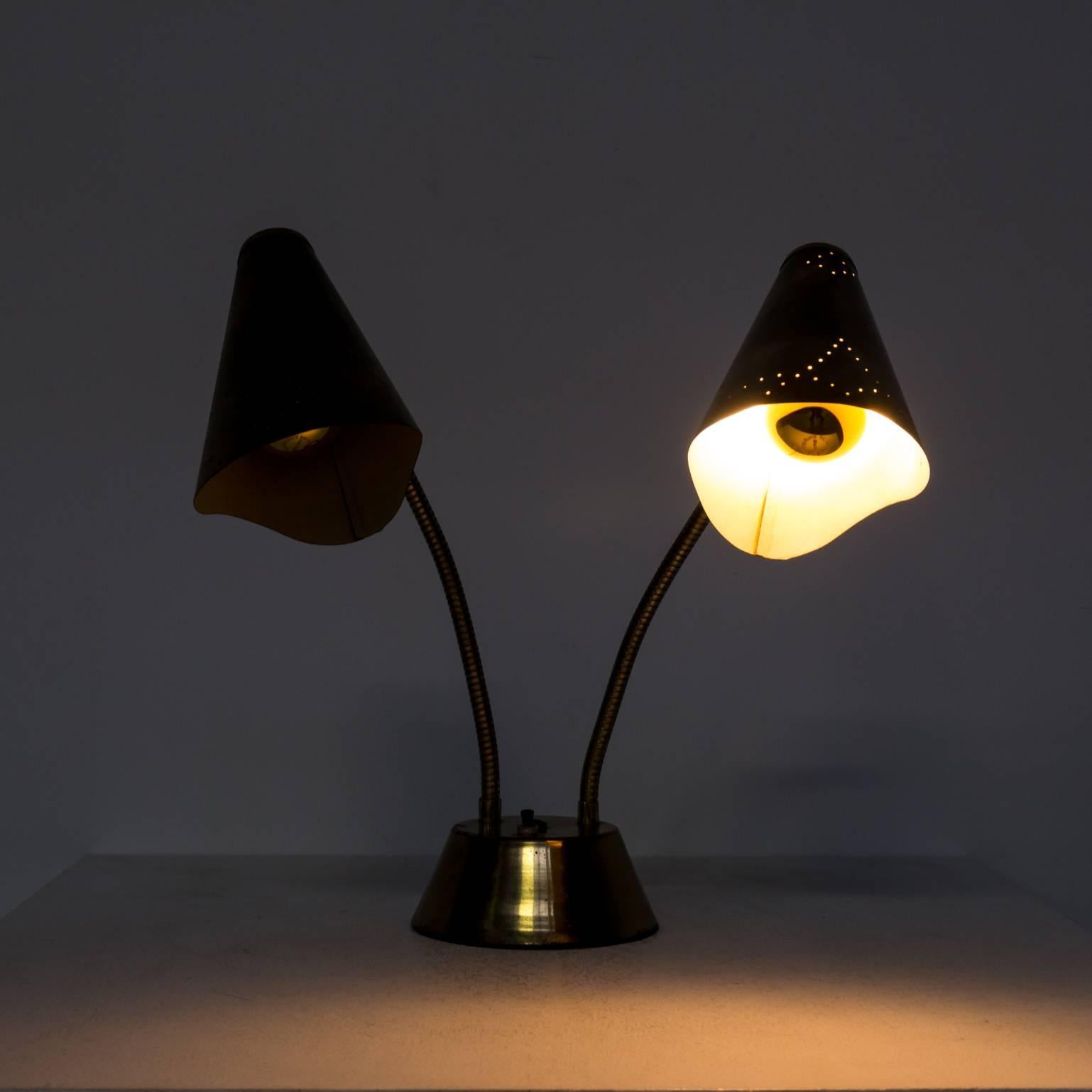 1960s Brasetal Double Switch Table Lamp For At 1stdibs