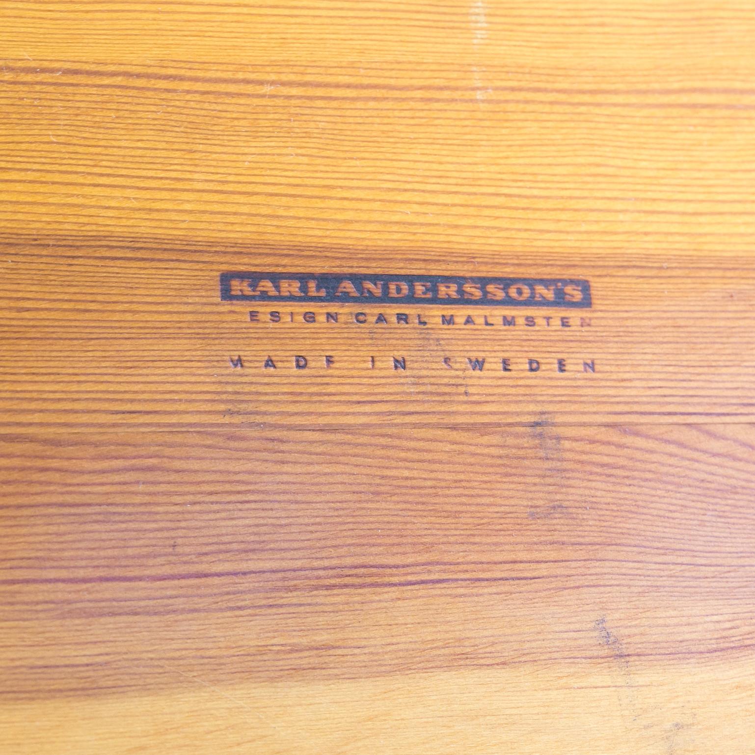 1960s Carl Malmsten Pine Bench for Karl Anderssons 4