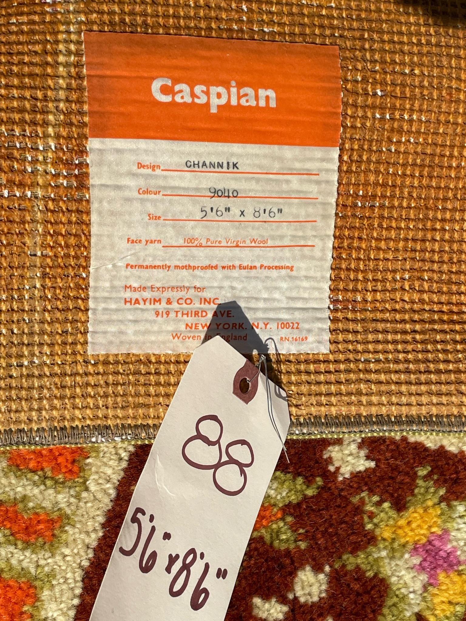 Tapis Rya caucasien Channik Kazak moderne mi-siècle des années 60 en vente 1