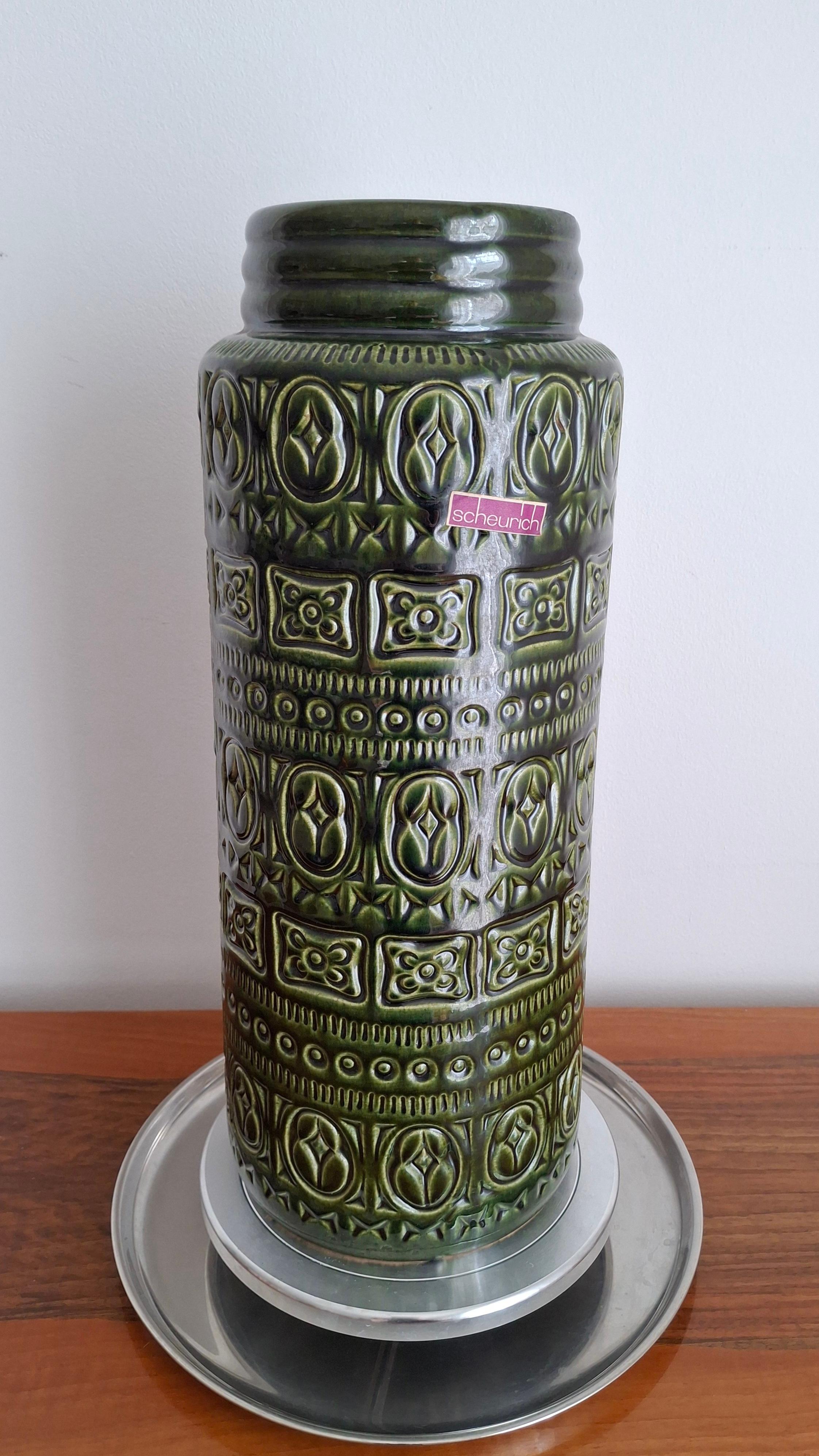 Vernissé VASE en céramique des années 60 en vente