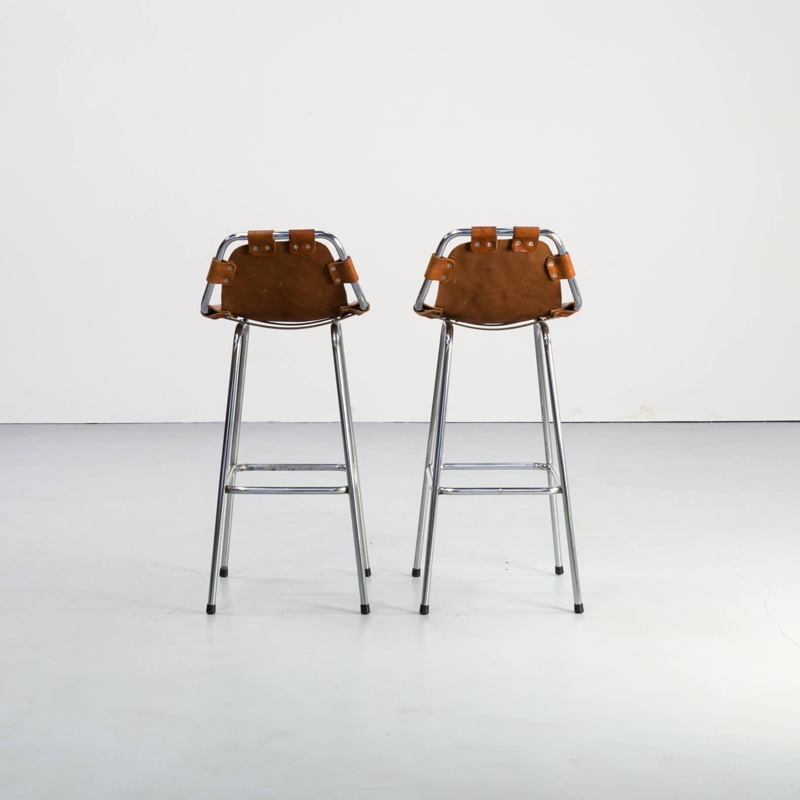 20th Century 1960s Charlotte Perriand Barstool for Les Arcs For Sale