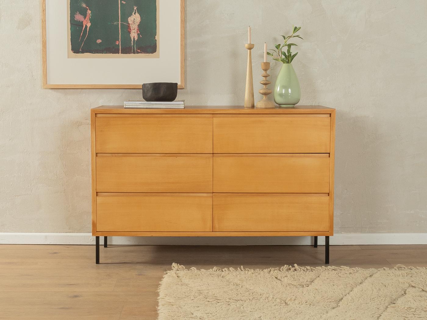 60s Chest of Drawers by WK Möbel In Good Condition For Sale In Neuss, NW