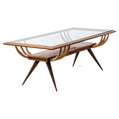 60's Coffee Table, by Giuseppe Scapinelli, Brazilian Mid-Century Modern