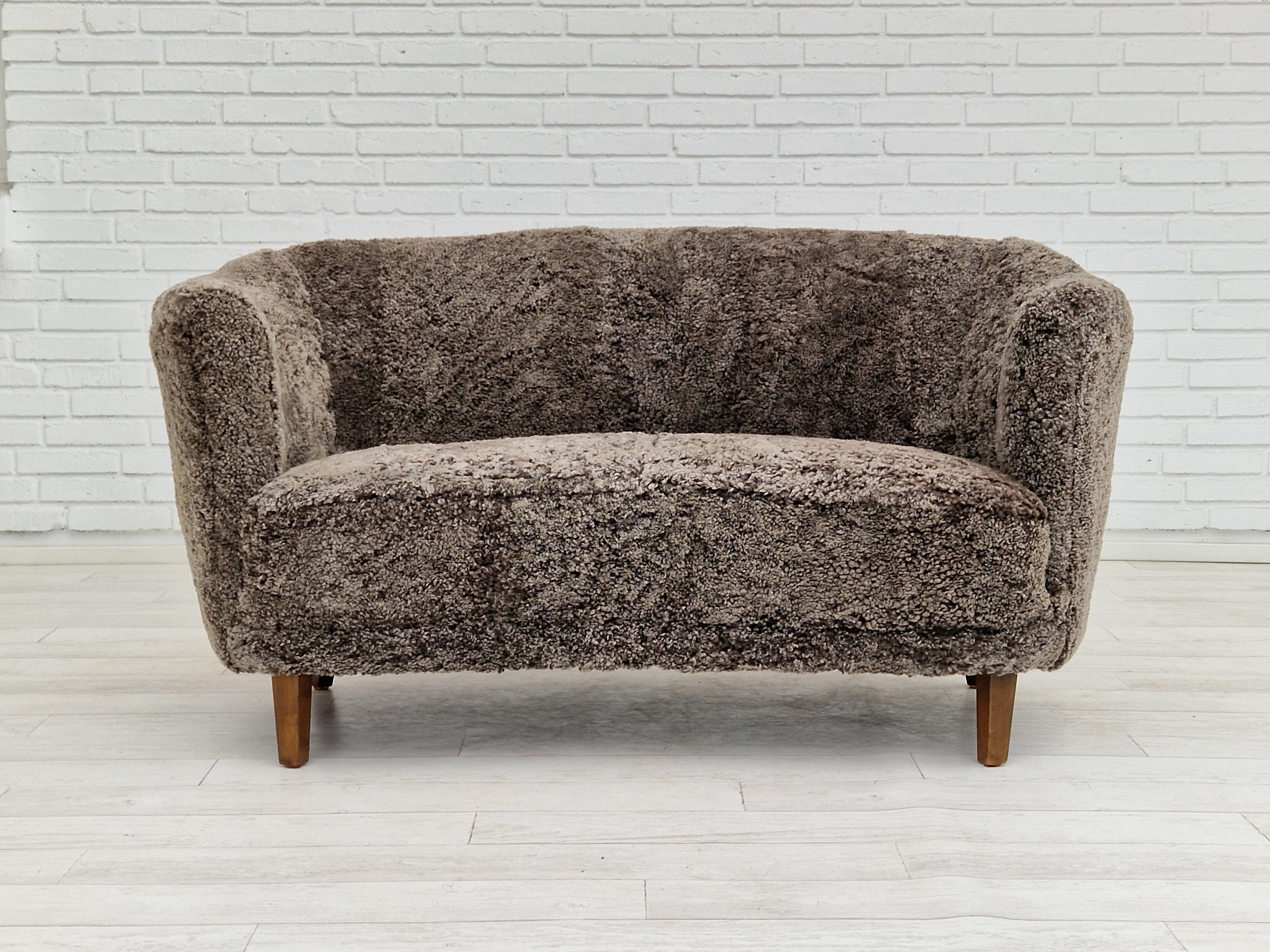 sheepskin sofa
