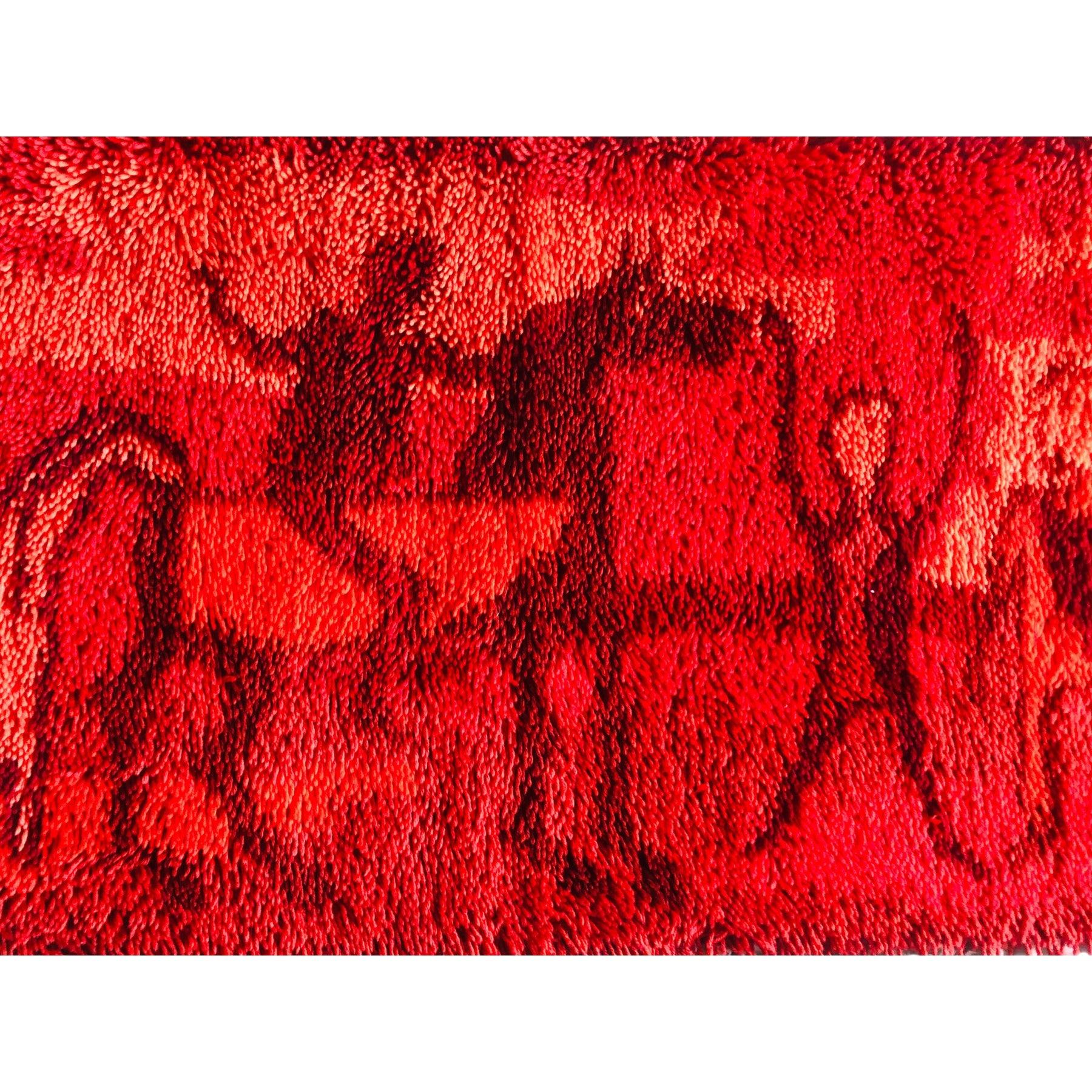 60s Danish Modern Etruscan Ege Rya Rug Tibor Reich Horses Chariots Wall Hanging en venta 4
