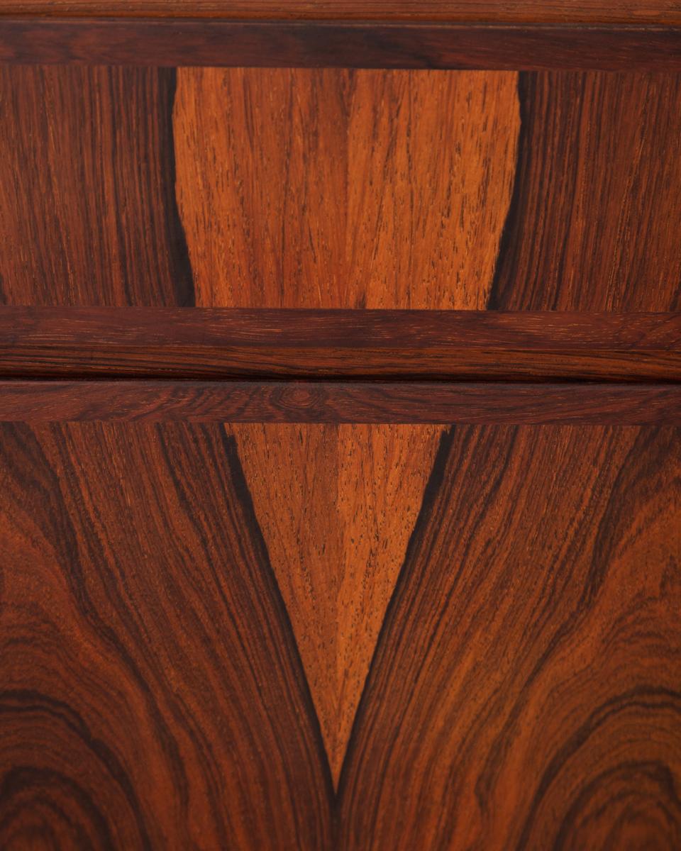 60's Danish Wooden Sideboard Design Gunni Omann for Omann Jun Møbelfabrik In Good Condition In None, IT