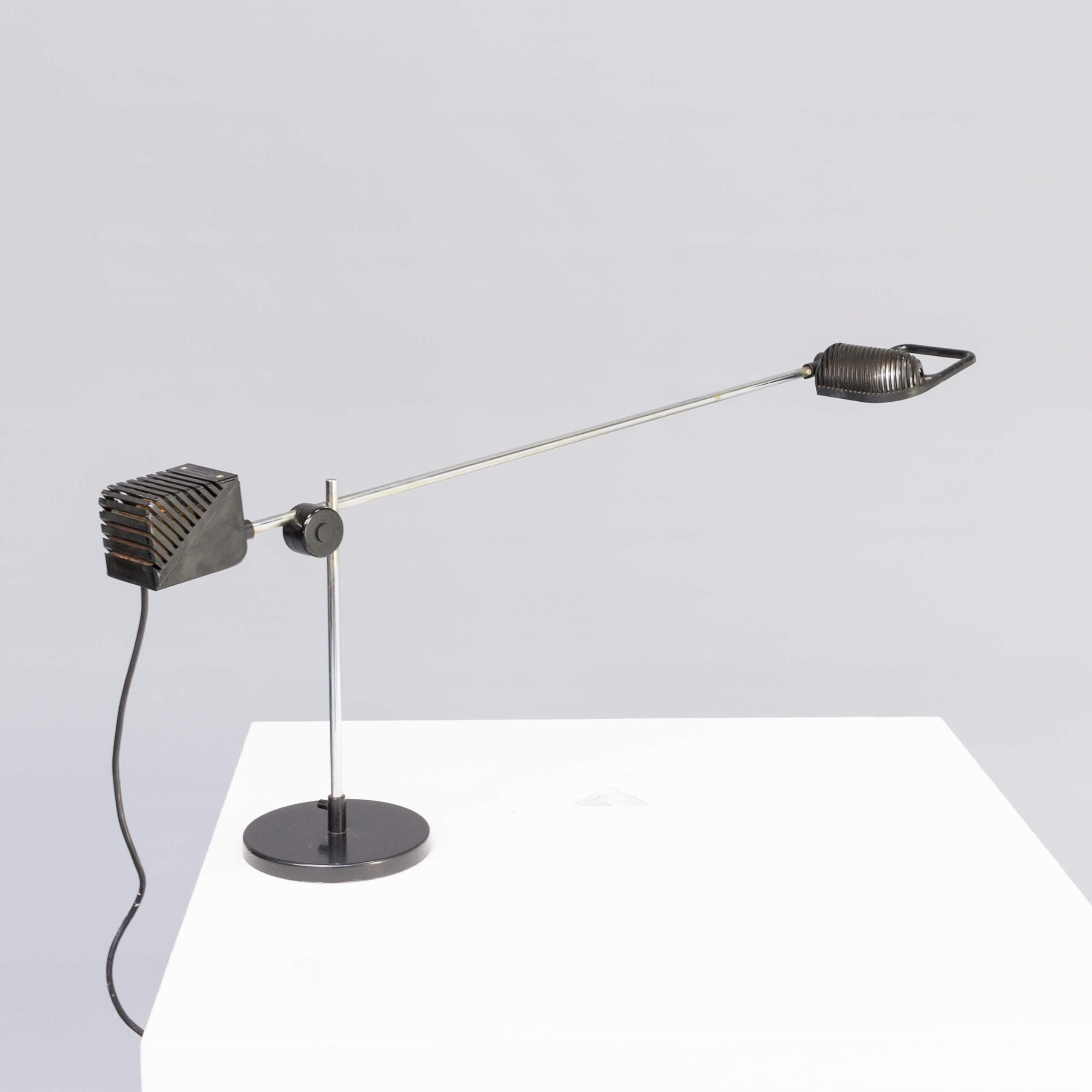 1960s De Pas, D’urbino & Lomazzi ‘Maniglia’ Table Lamp Halogen for Stilnovo For Sale 6