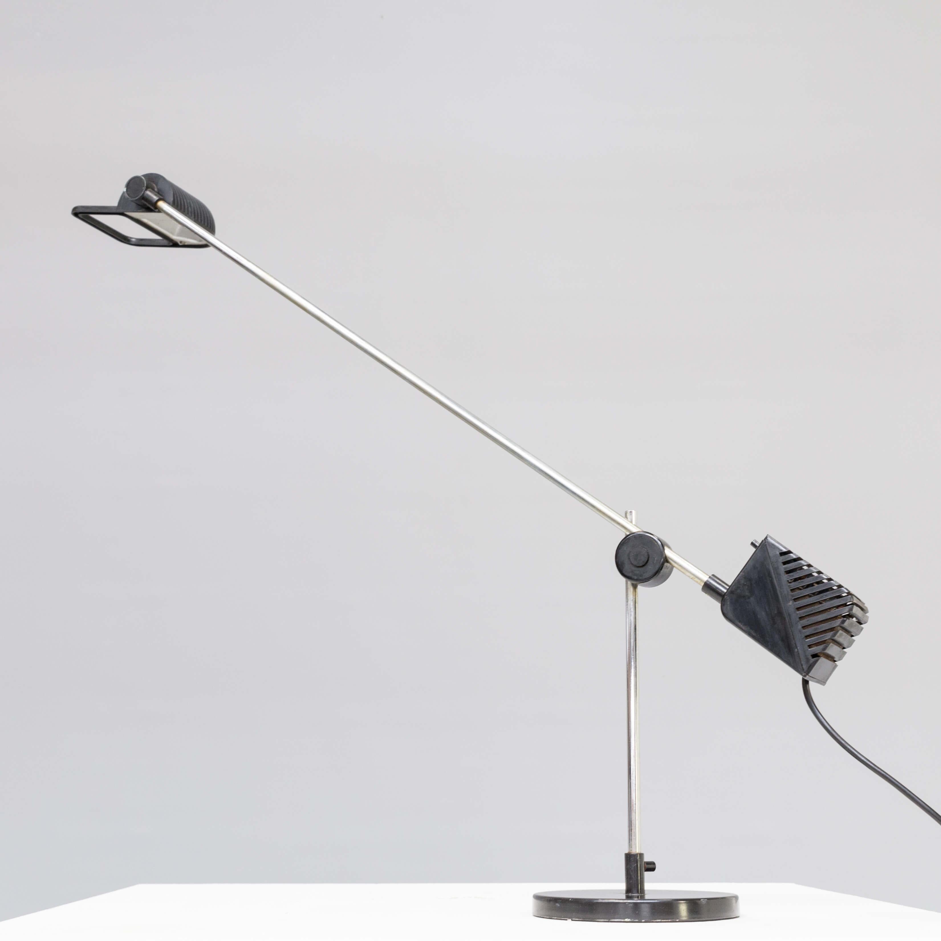 1960s De Pas, D’urbino & Lomazzi ‘Maniglia’ Table Lamp Halogen for Stilnovo For Sale 1