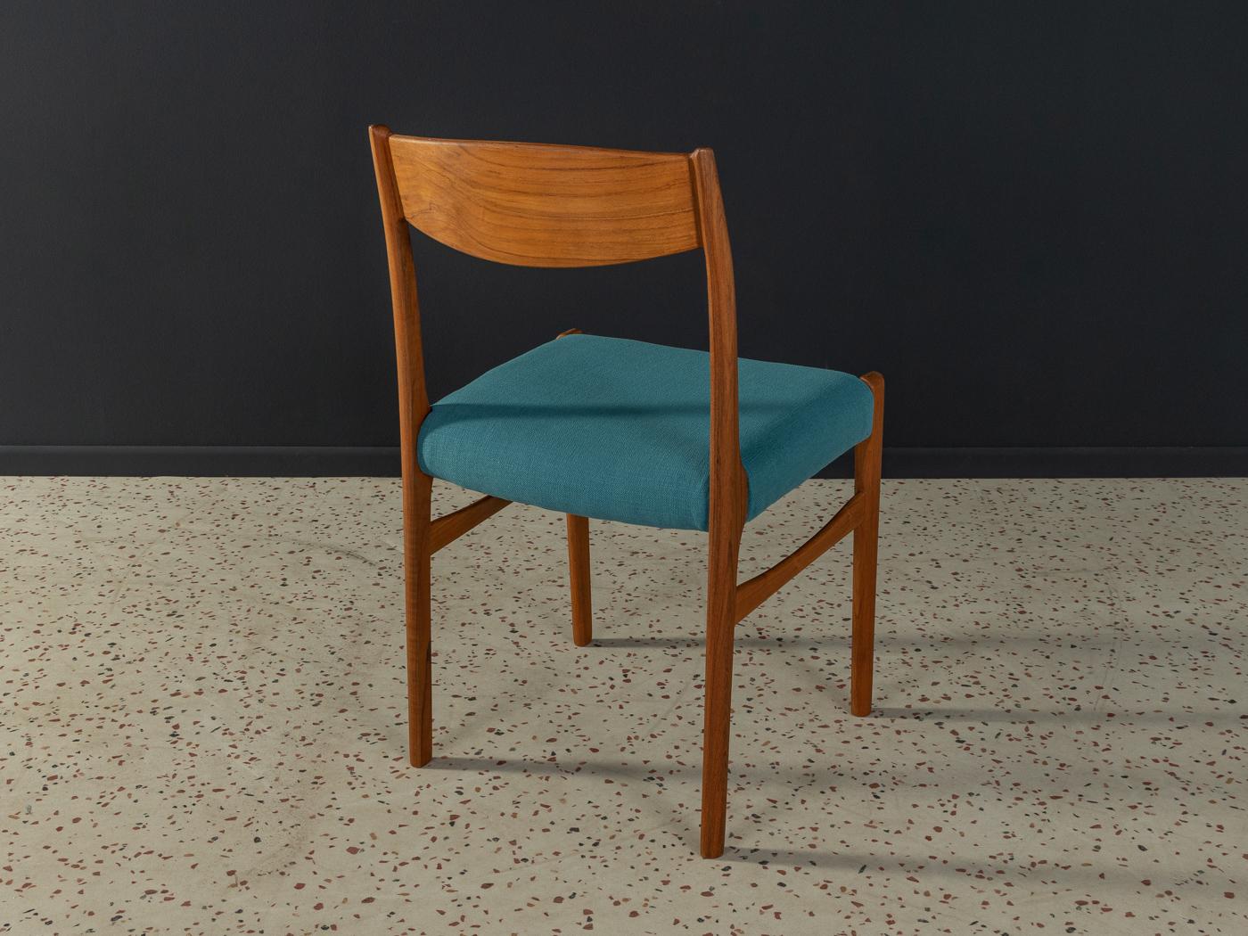 Mid-20th Century 60s Dining Chairs by Arne Vodder for Sibast