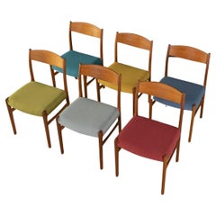 60s Dining Chairs by Arne Vodder for Sibast