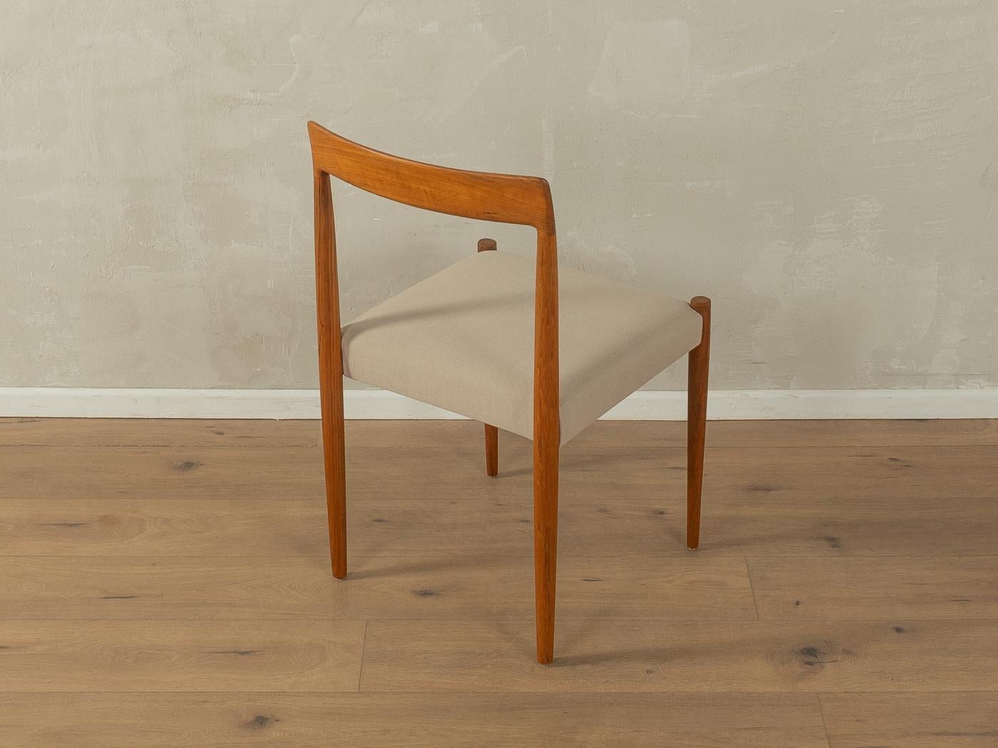 Chaises de salle à manger des années 60, Lübke Bon état - En vente à Neuss, NW