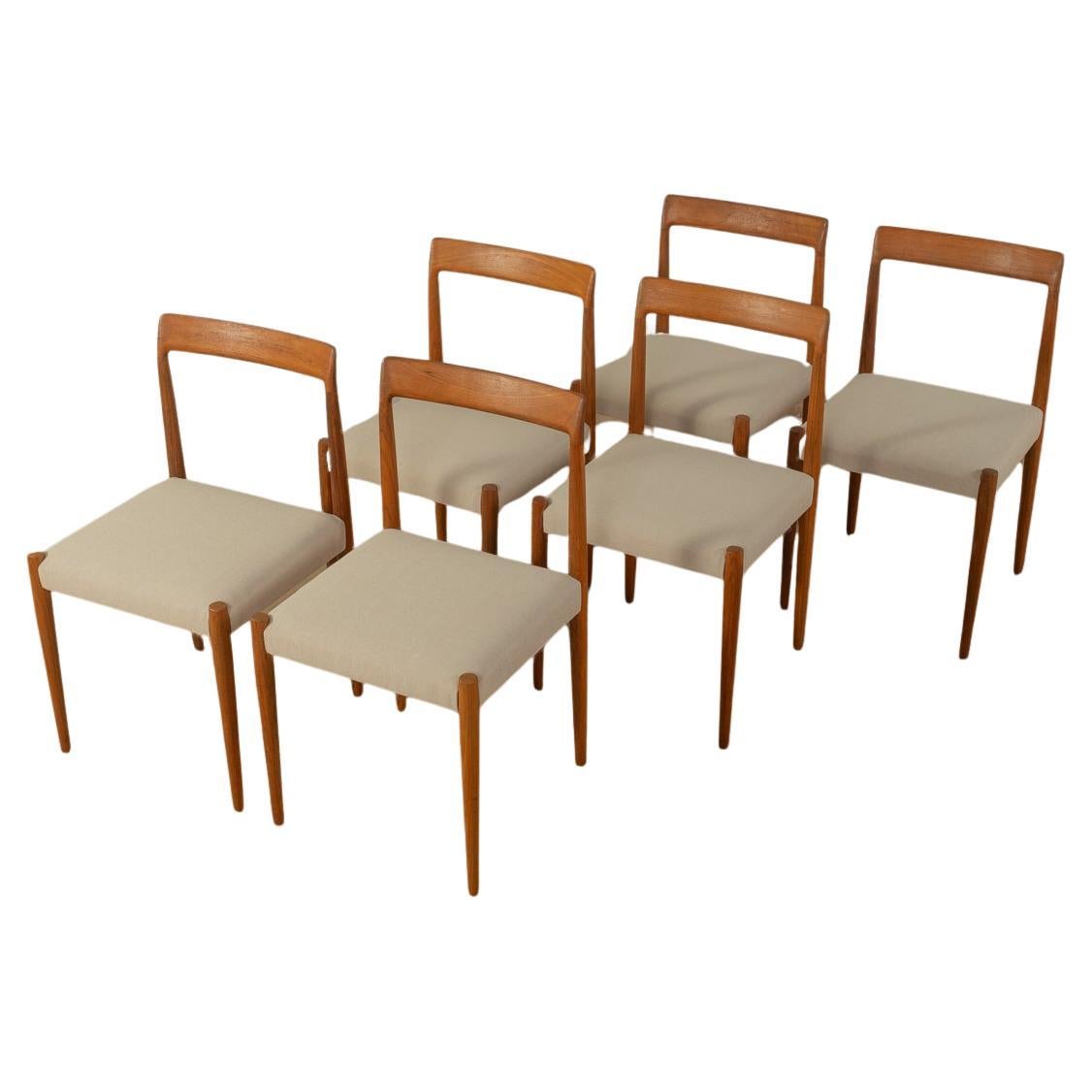 Chaises de salle à manger des années 60, Lübke en vente