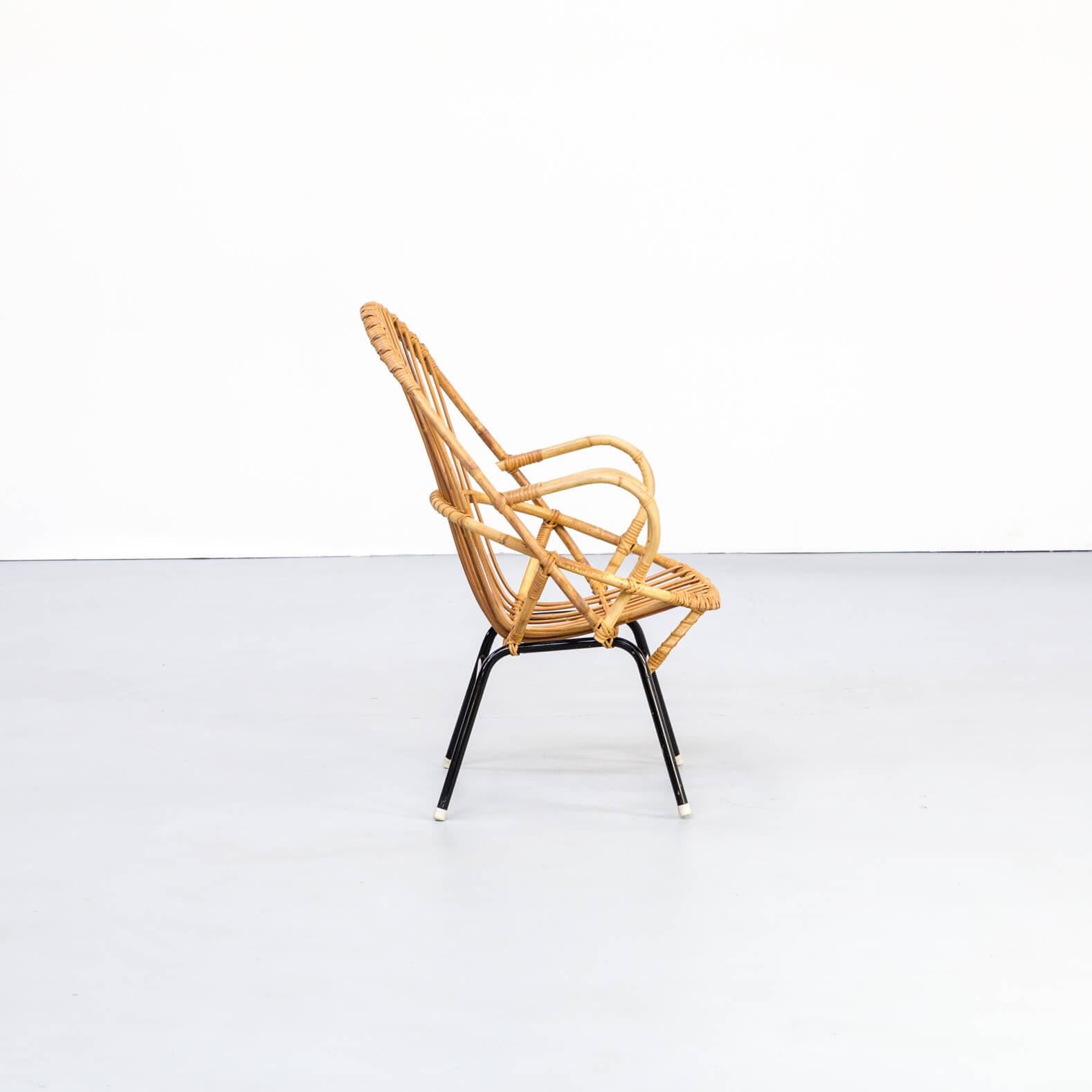 1960s Dirk Van Sliedregt Sofa Fauteuil, Table, Chair Set/4 6