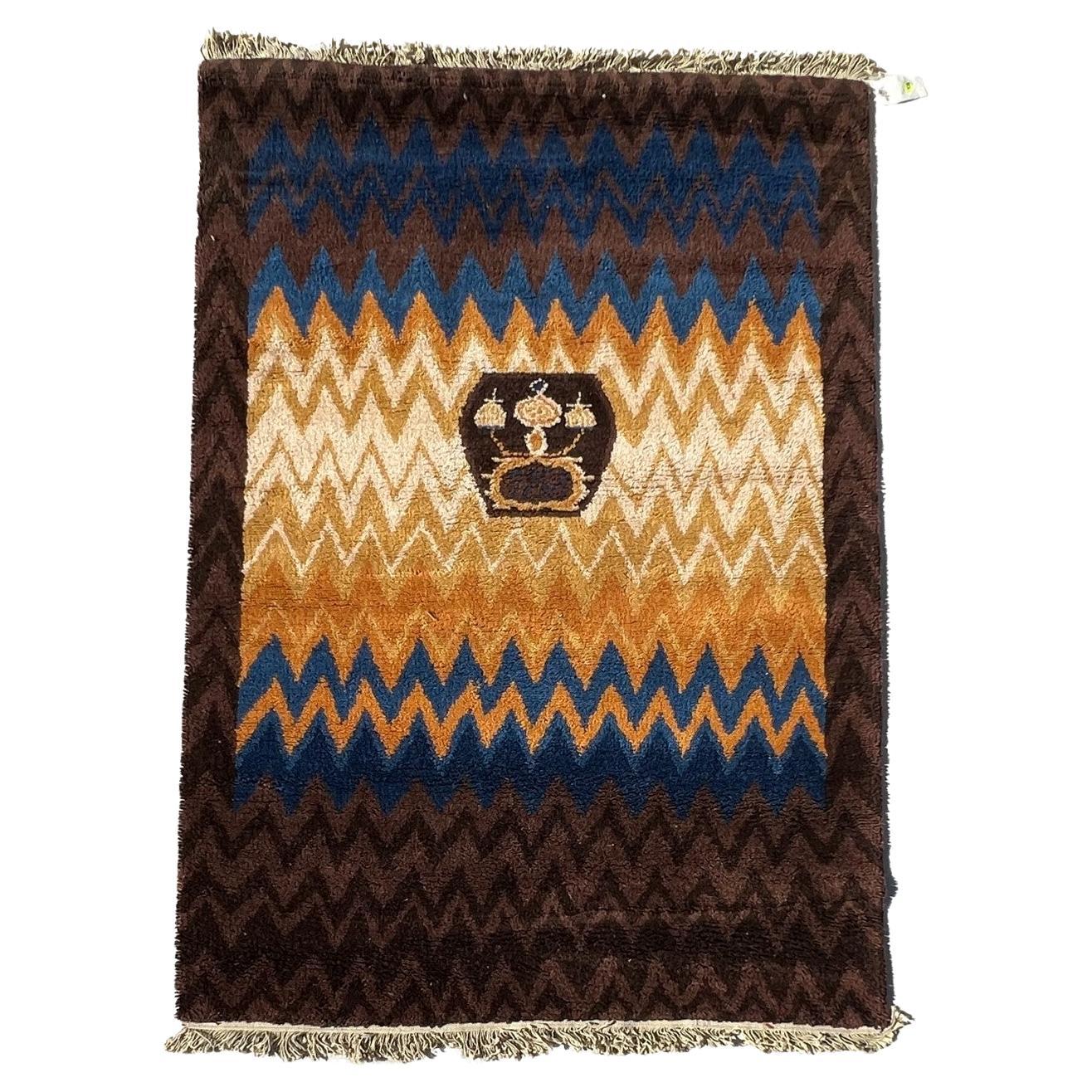 EGE BERBER Deluxe Rya, mi-siècle moderne scandinave danois, années 60